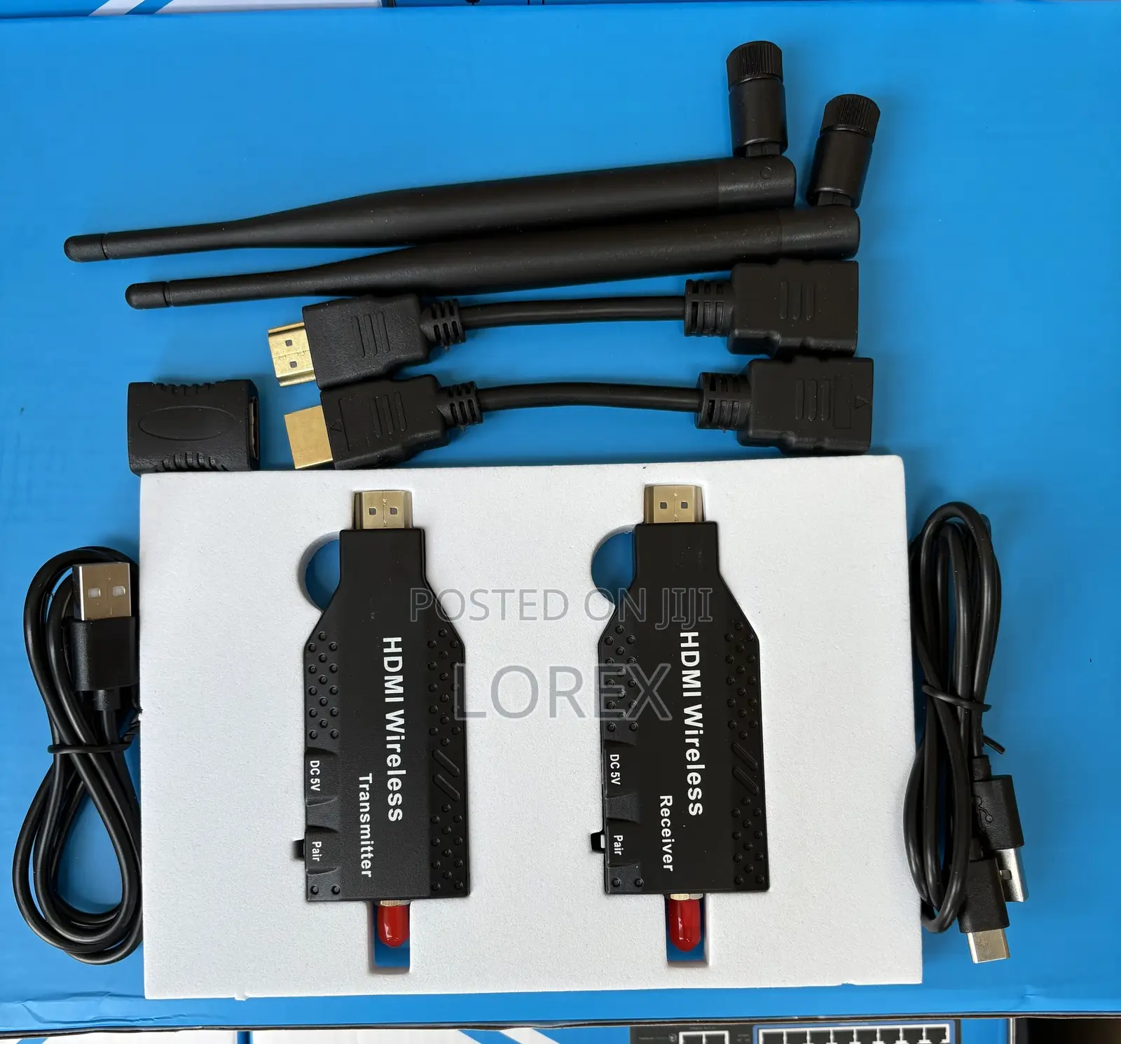 Hdmi Wireless 50m With Antenna Transmitter and Receiver