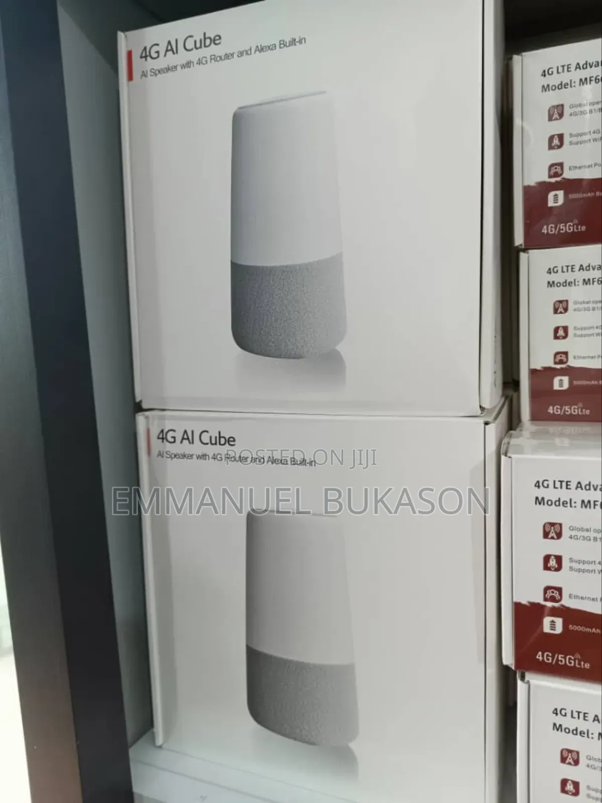 Ai Cube Speaker With Router