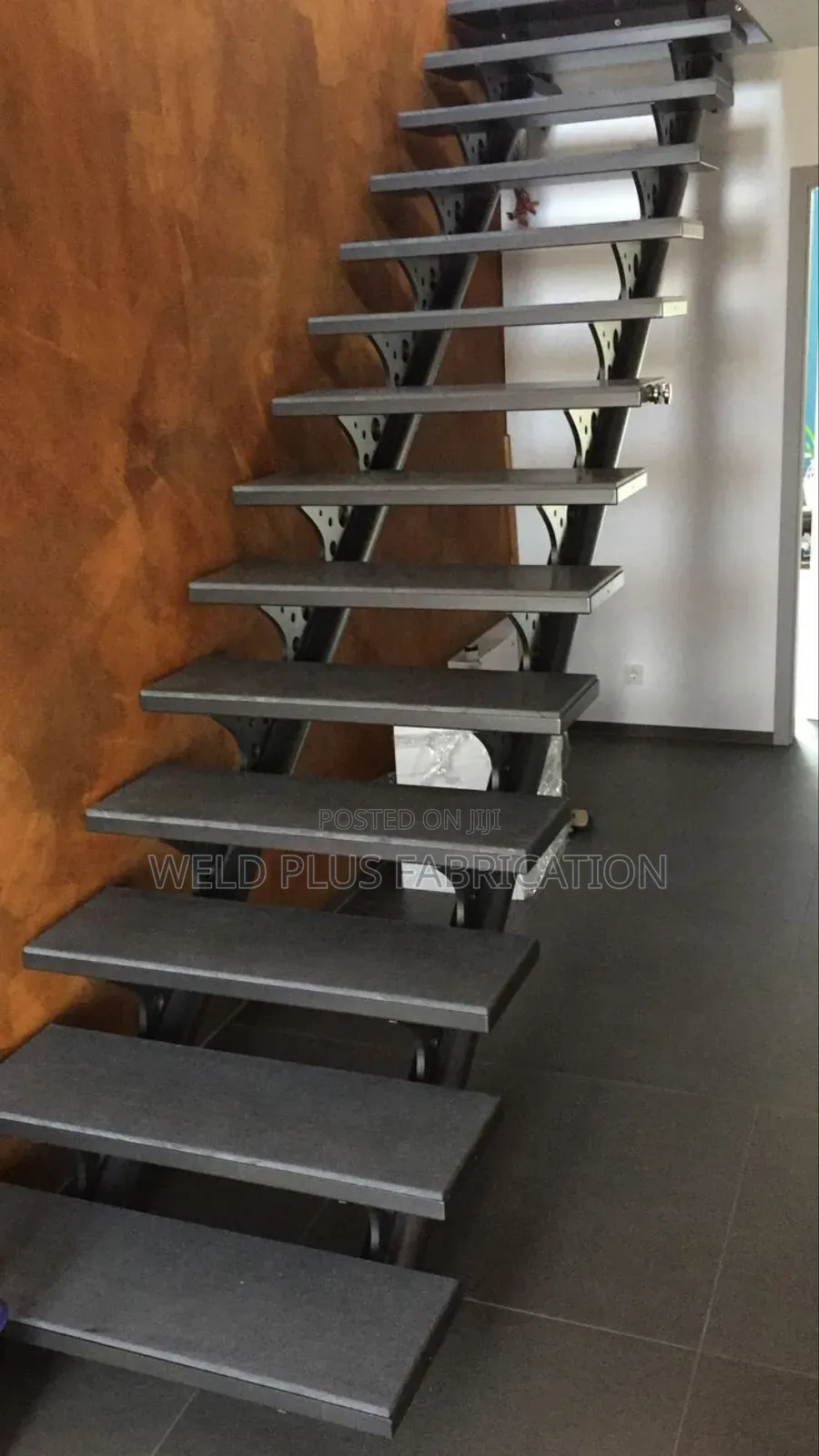 Fabricated Metal Staircase