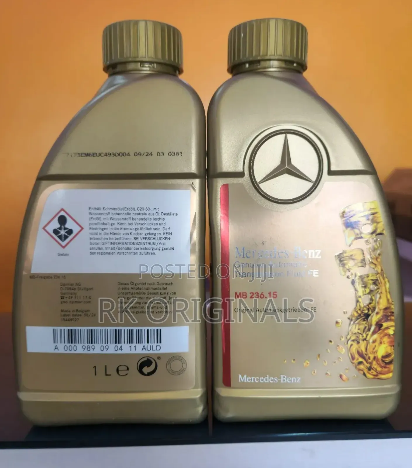 Mercedes-benz Atf Fe Mb236.15 Imported From Germany To