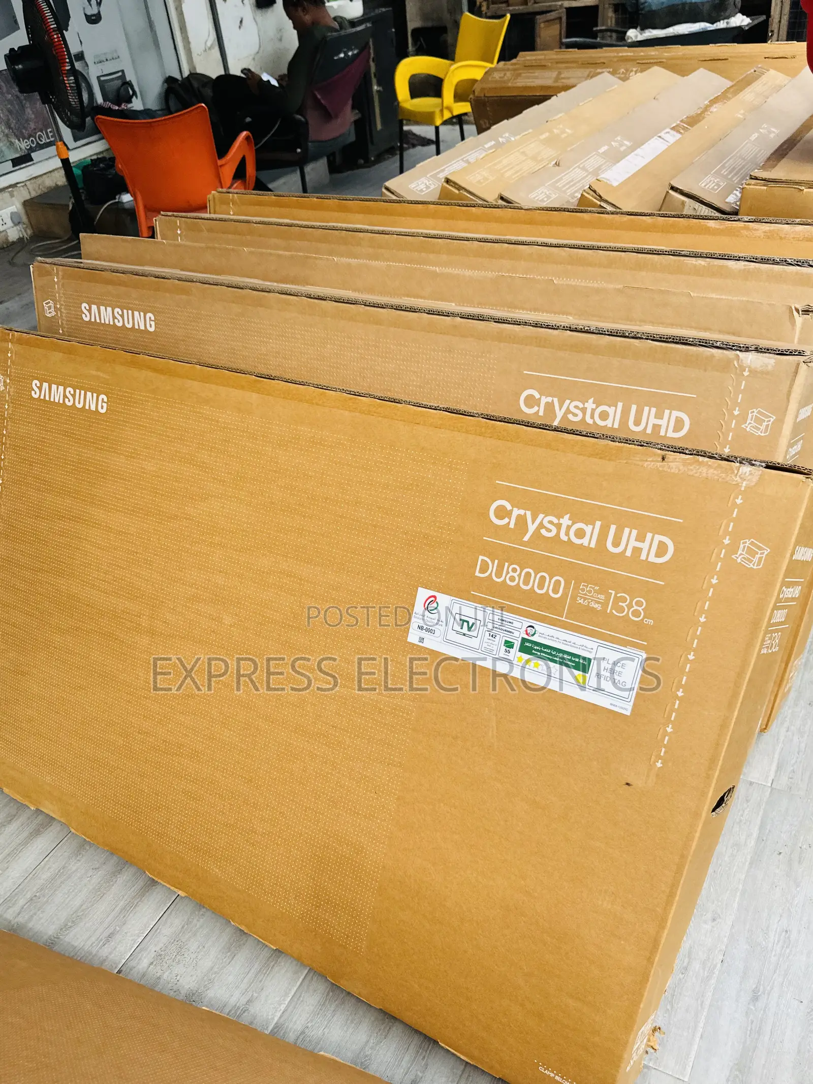 Pure Color Uhd Smart Samsung 55”Du8000