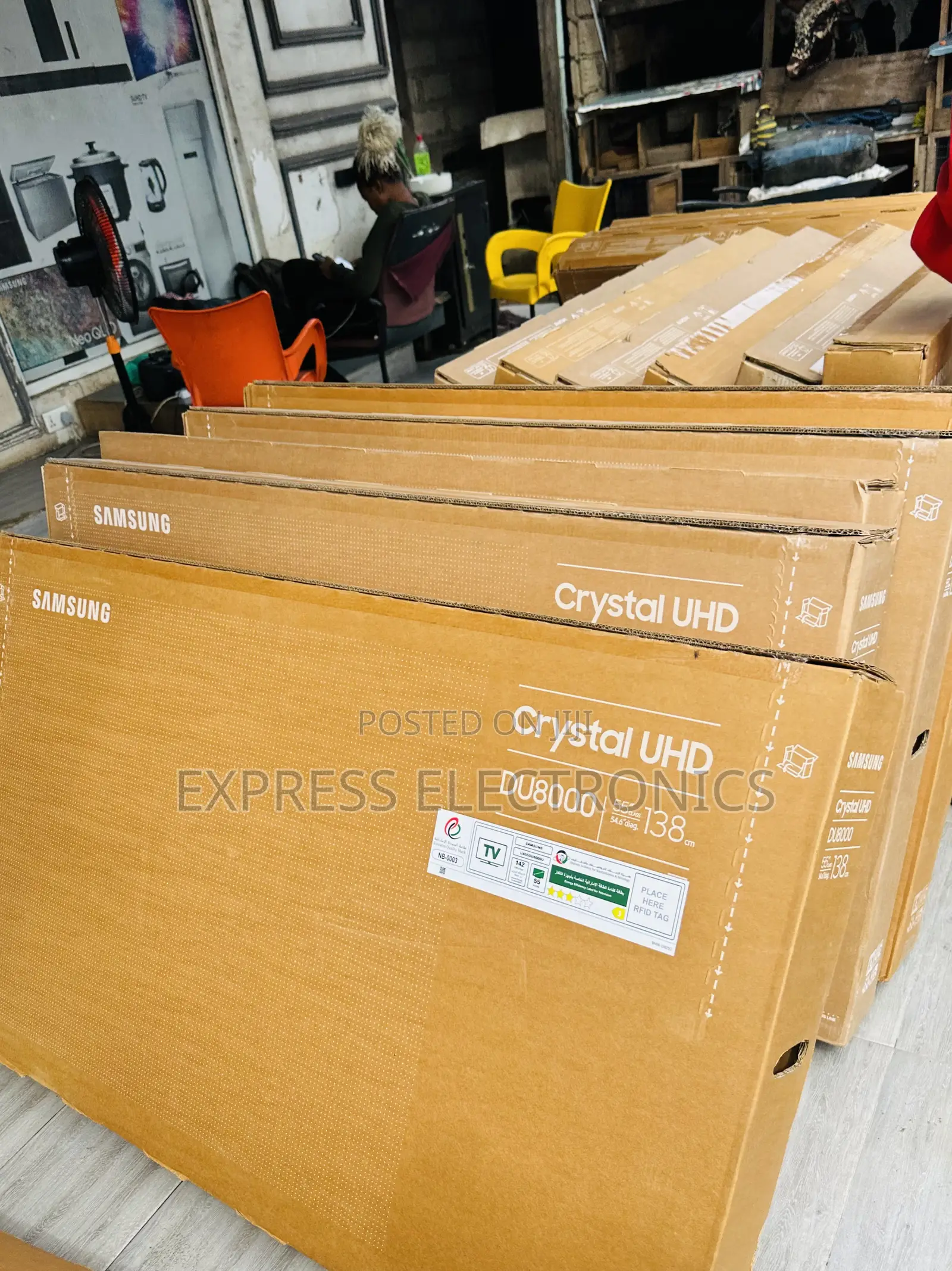 Text Us for Your Samsung Smart 55”Du8000 Uhd Smart