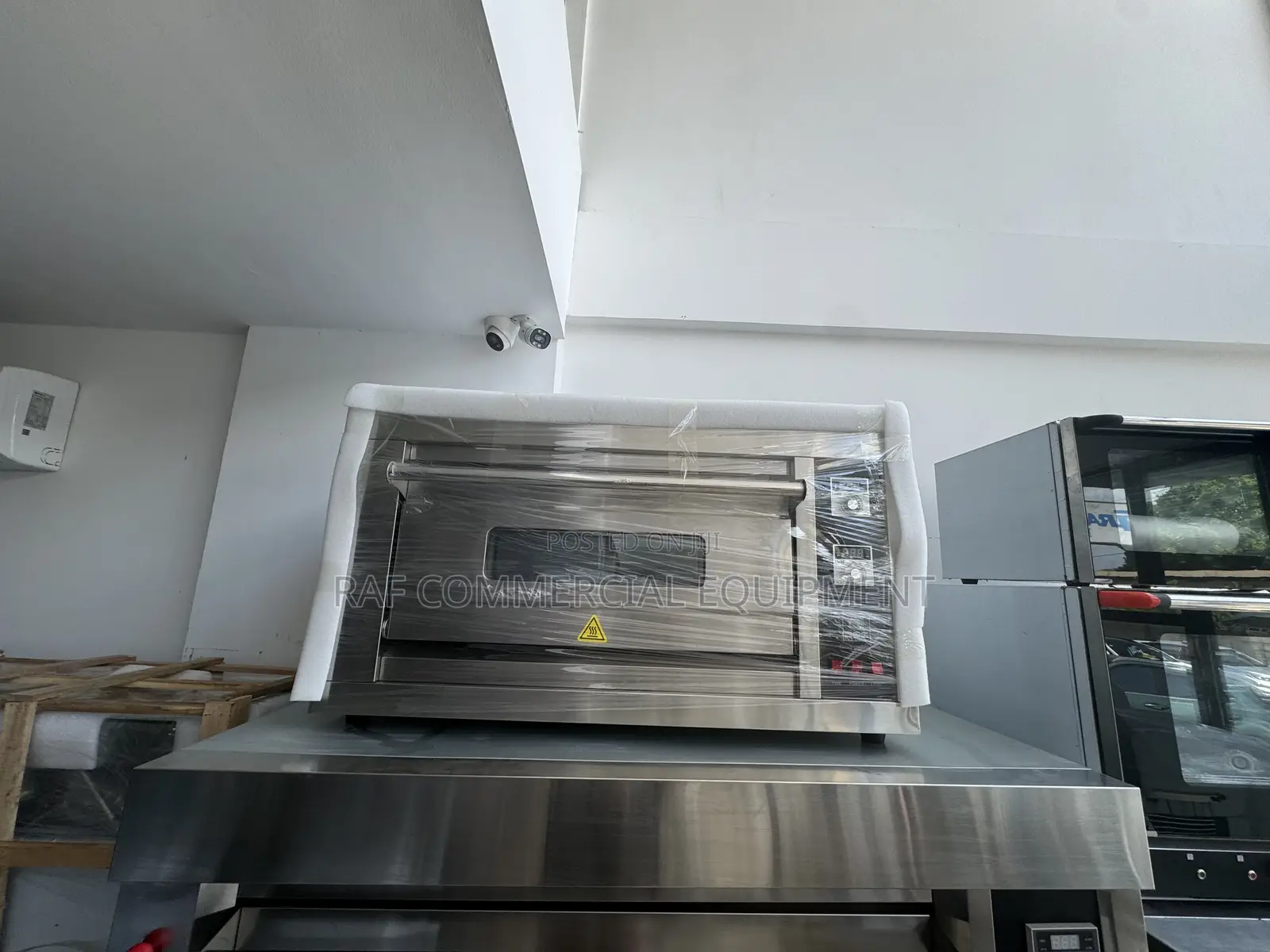 Single Deck 1 Tray Gas Pizza Oven