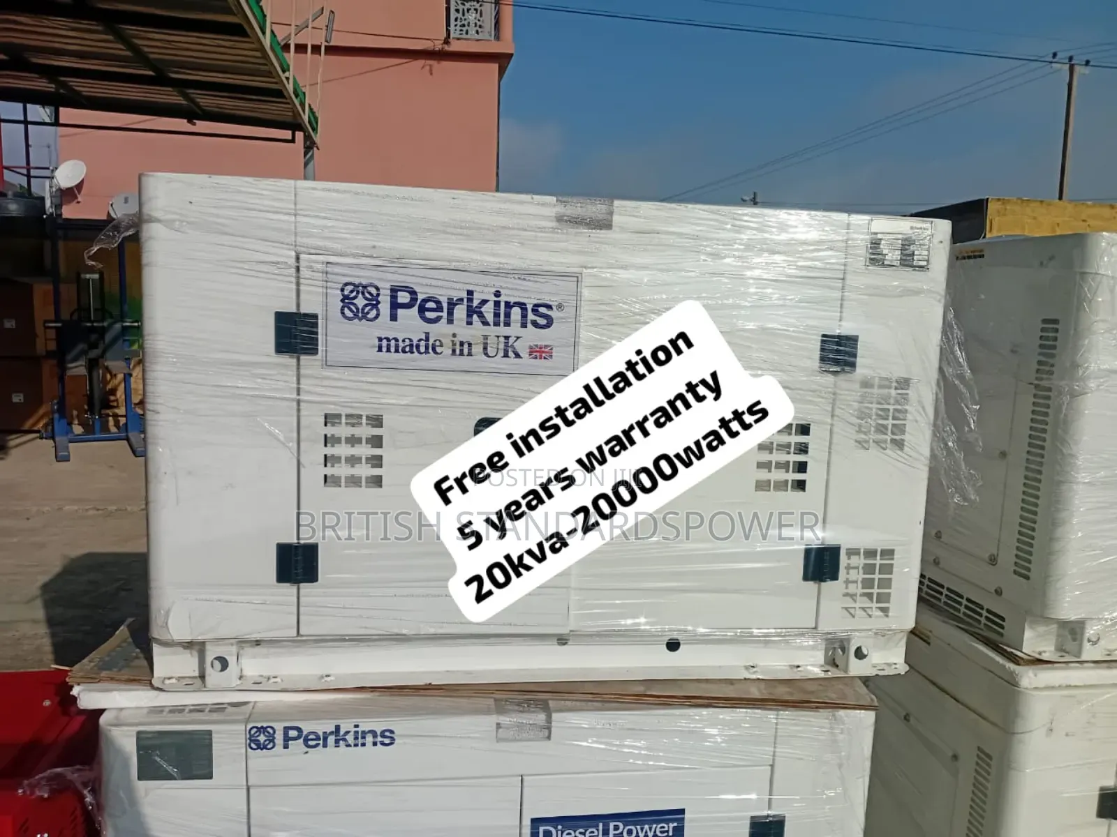 Mission Critical Power 20kva Perkins Silent Diesel Generator