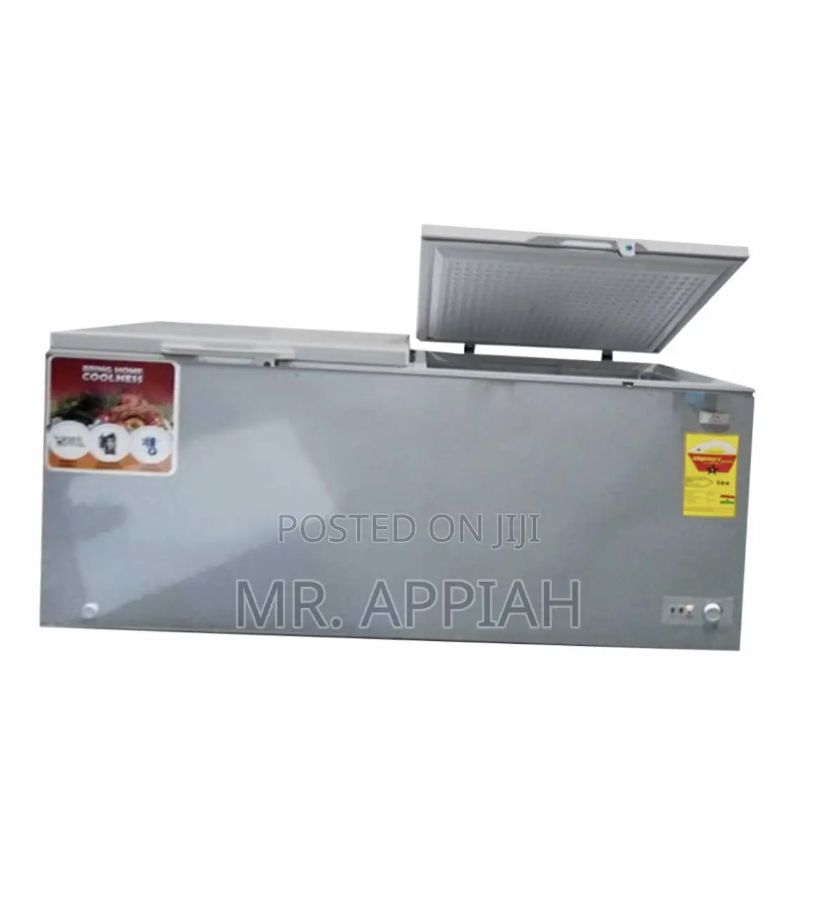 Powerful and Durable Zara-650fl 2 Door Chest Freezer.