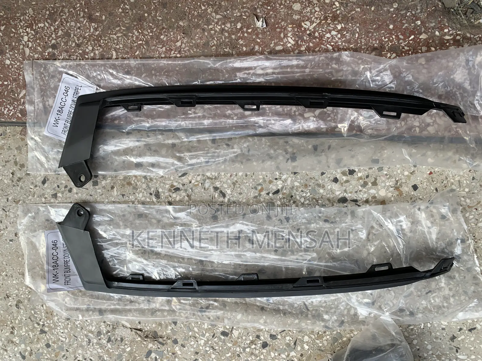 Honda Accord 2018 -2020 Fog Lamp Down Strips Pair
