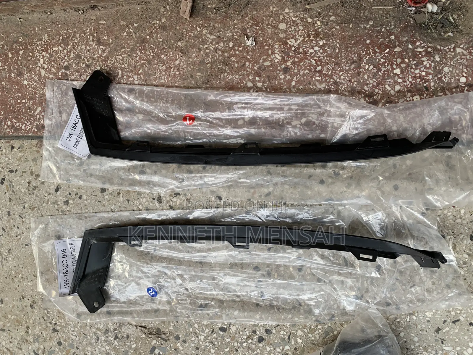 Honda Accord 2018 -2020 Fog Lamp Down Strips Pair
