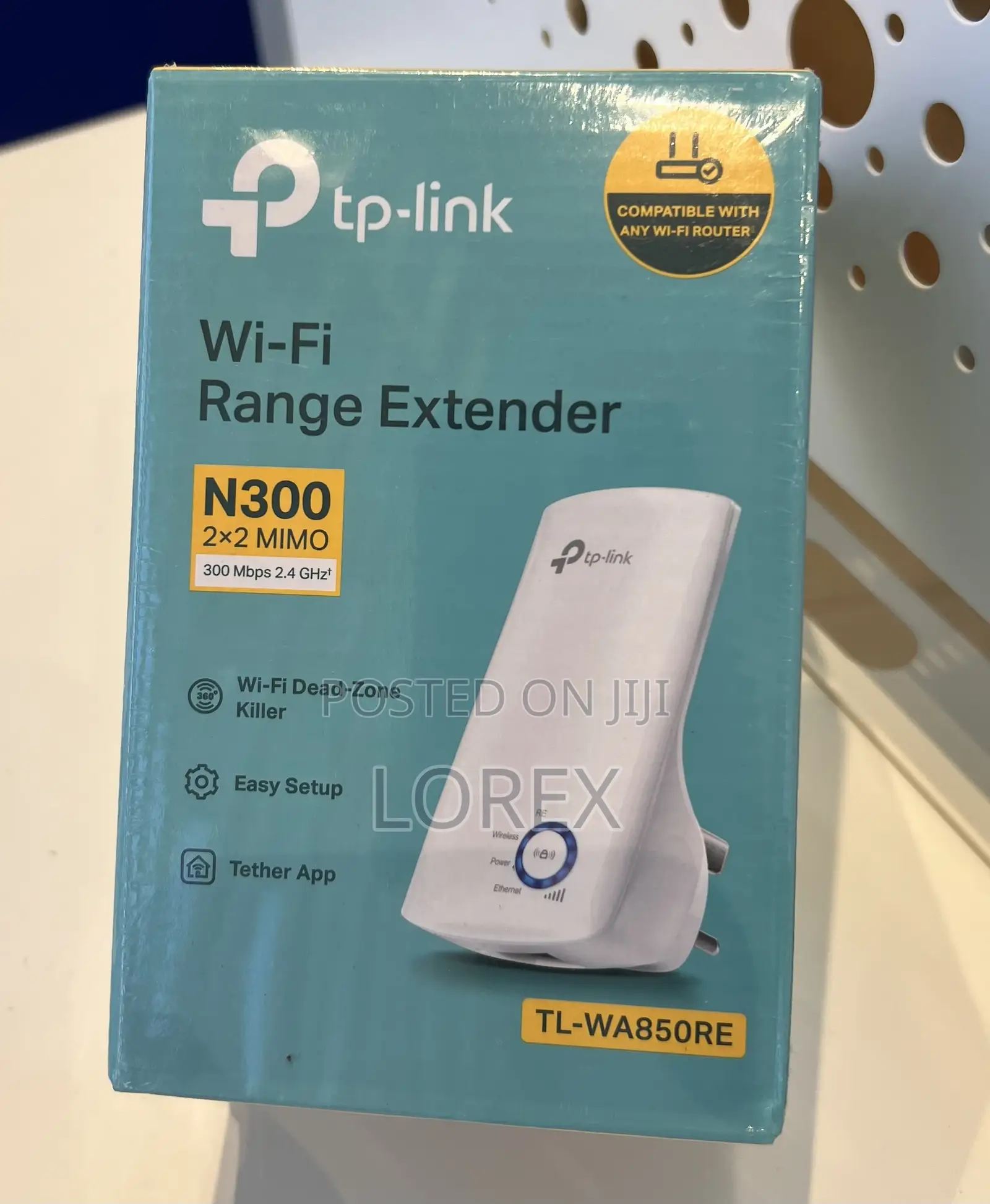 Tp-Link Tl-Wa850re Wifi Wireless Range Extender+1lan Port