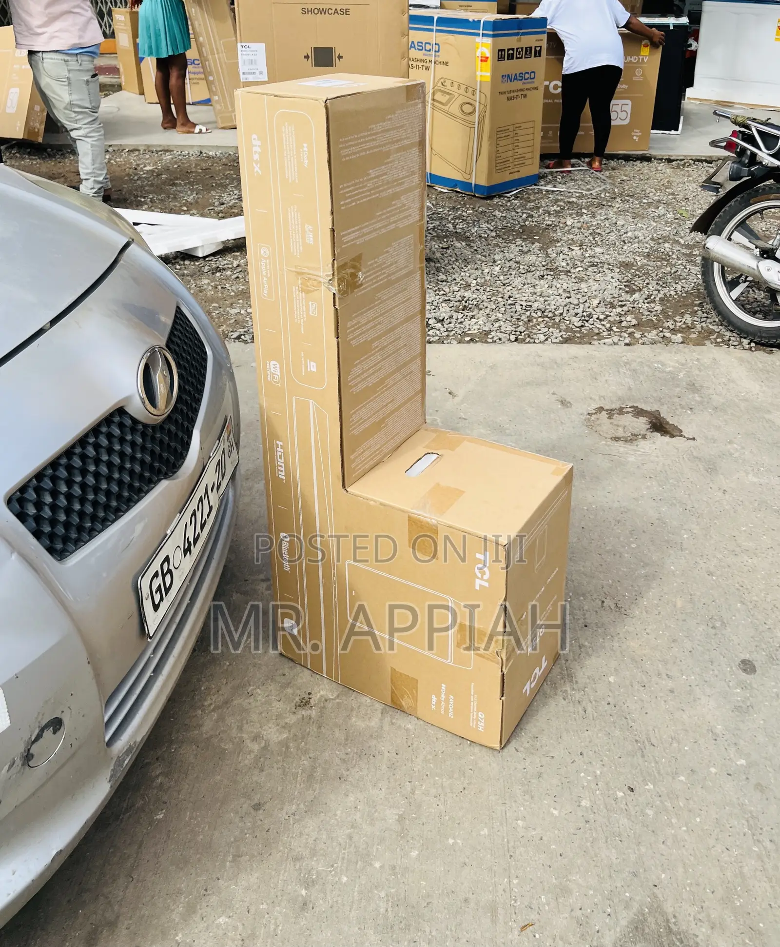 By Original TCL Q75h. 620 Watts Sound Bar System.