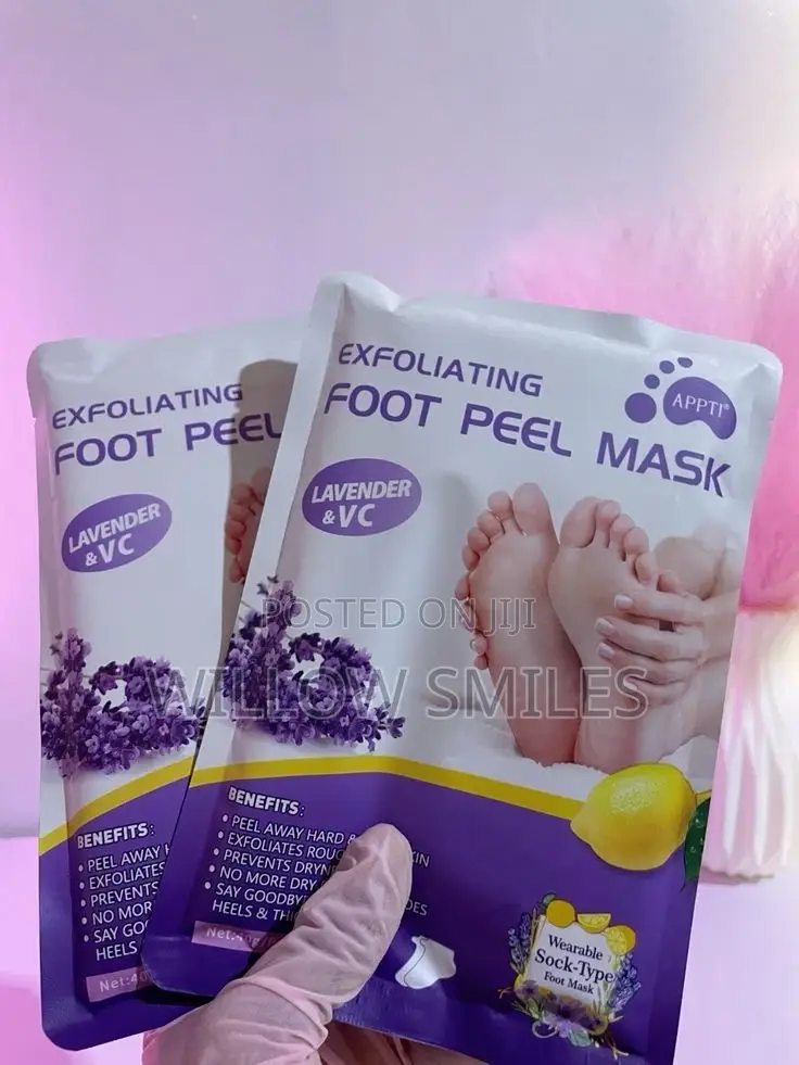 Foot Peeling Mask + Pumice Stone