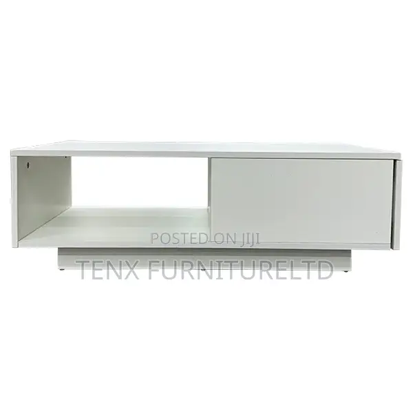 Coffee Table With Side Drawer Storage