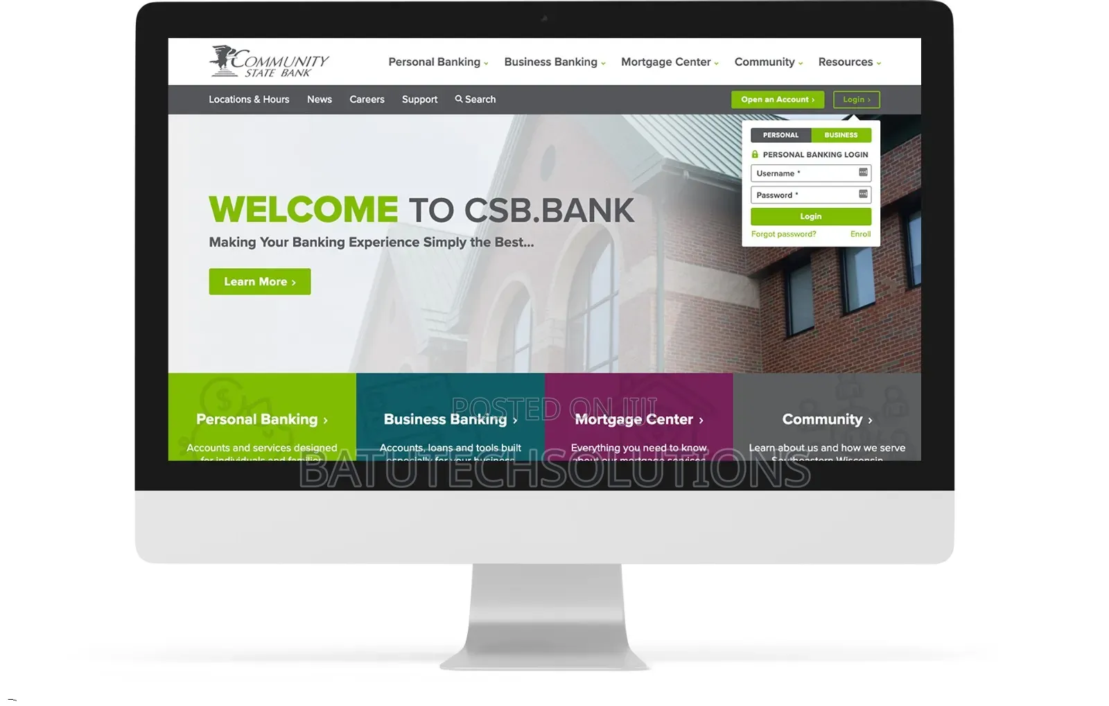 Banking Website/ Shipping Website