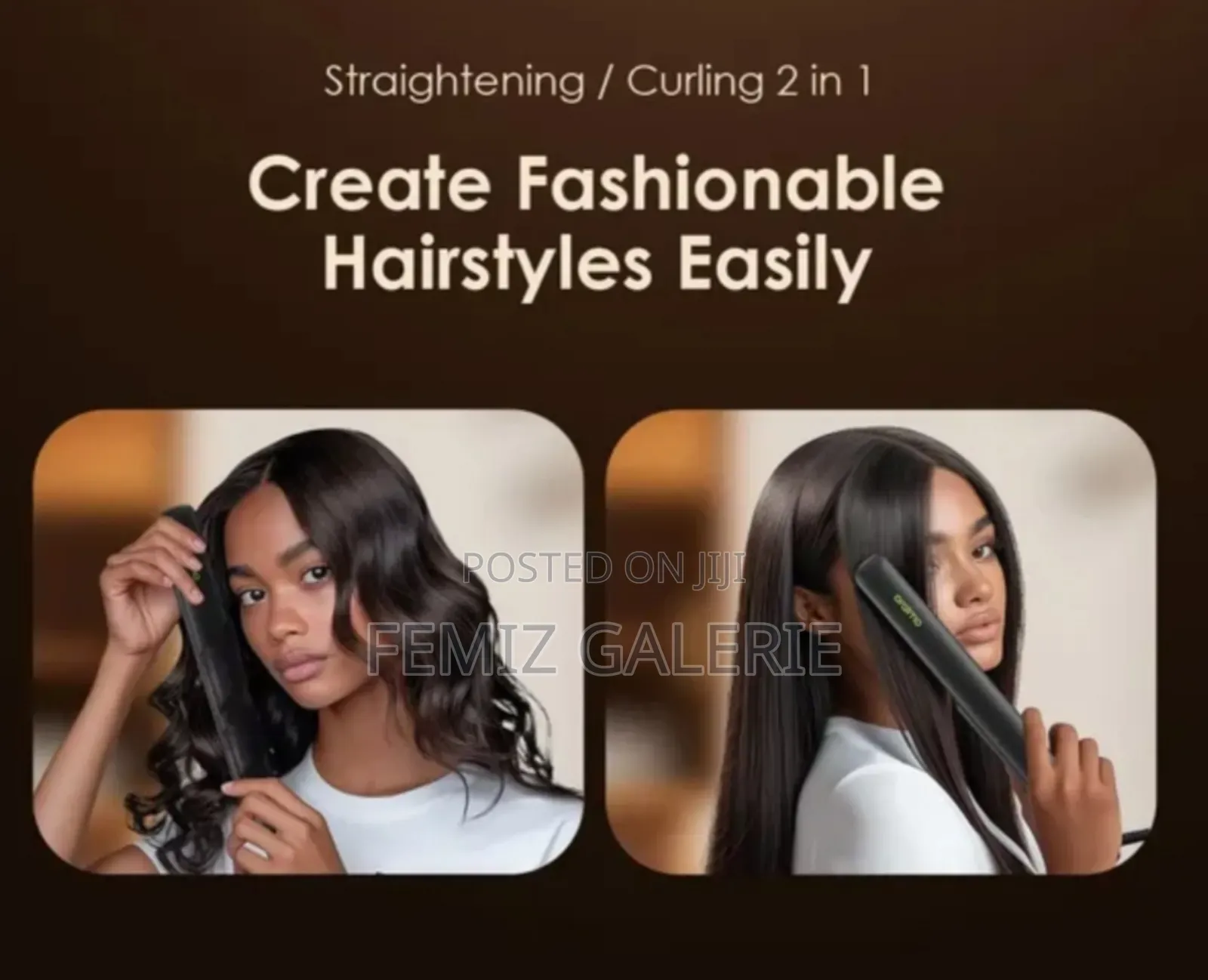 Oraimo Sleekline 2-in-1 Hair Styler