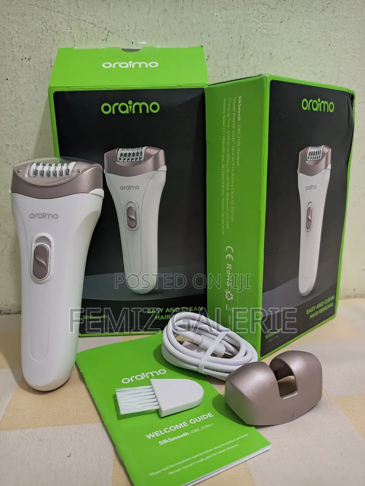 Oraimo Silksmooth Women Hair Removal Epilator