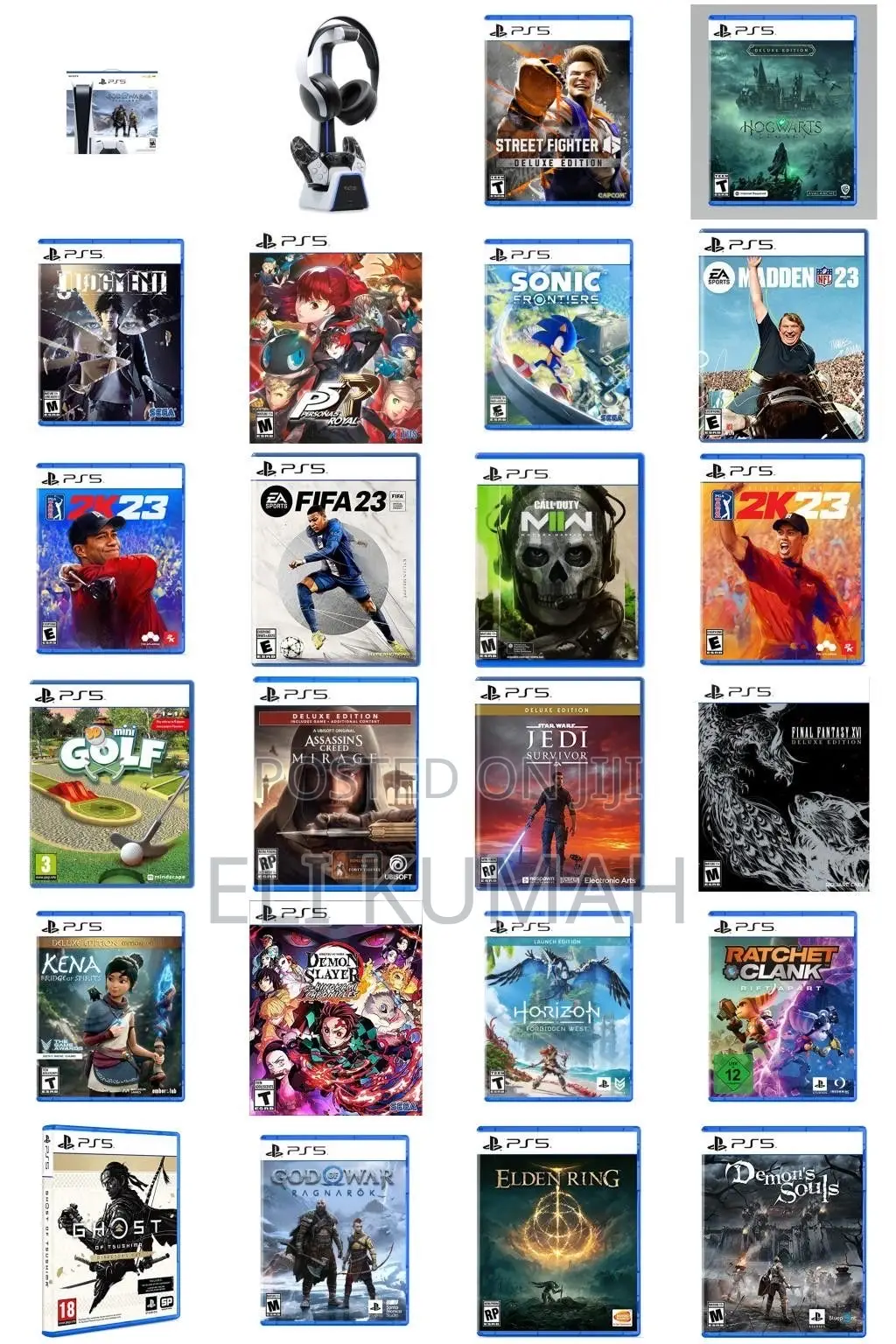 Playstation 5 Games Installations