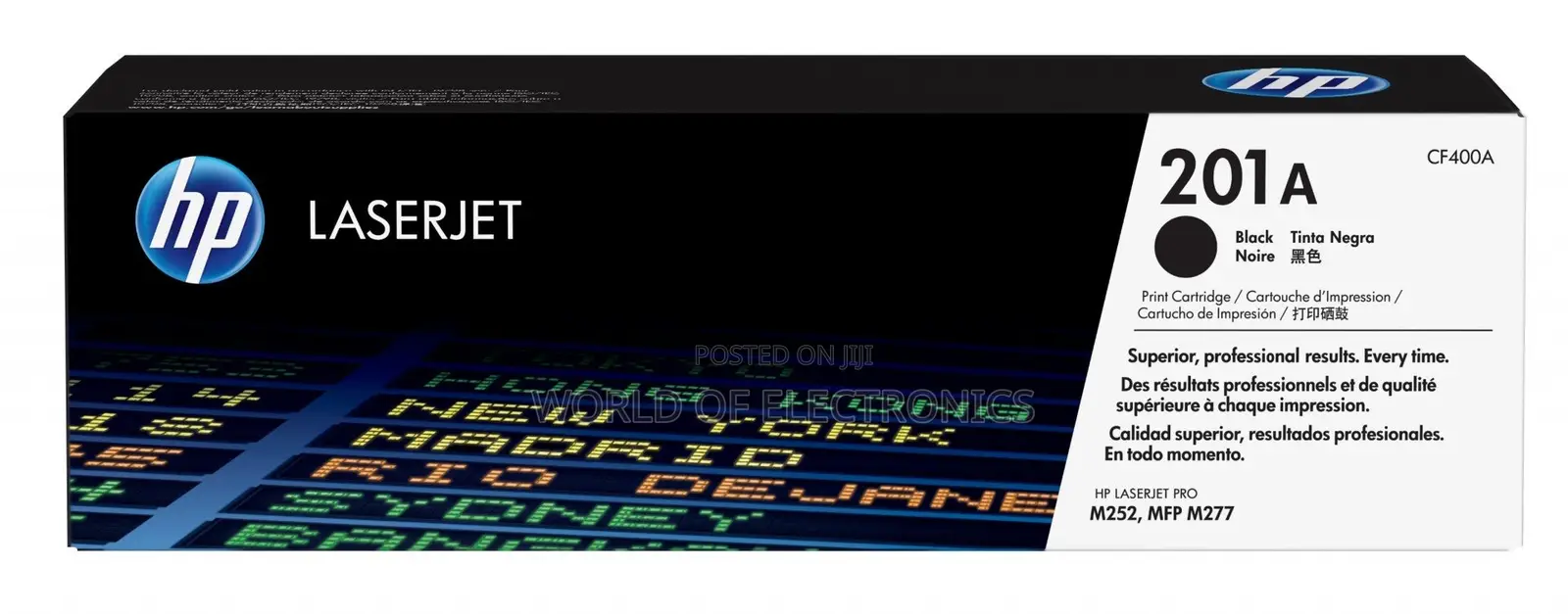 Hp Original Toner Cf400a (201a) Black