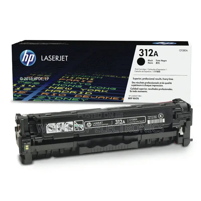 Hp Original Toner Cf380a (312a) Black