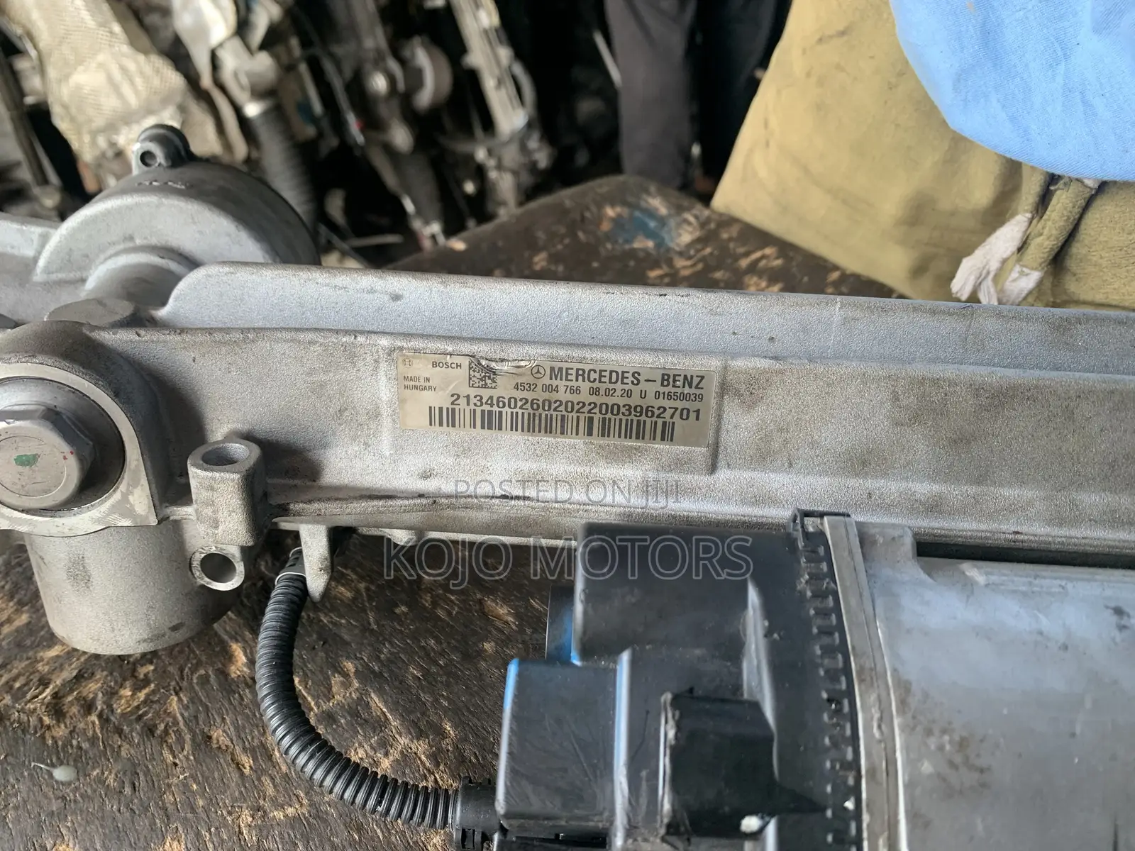 E300 4matic Steering Rack