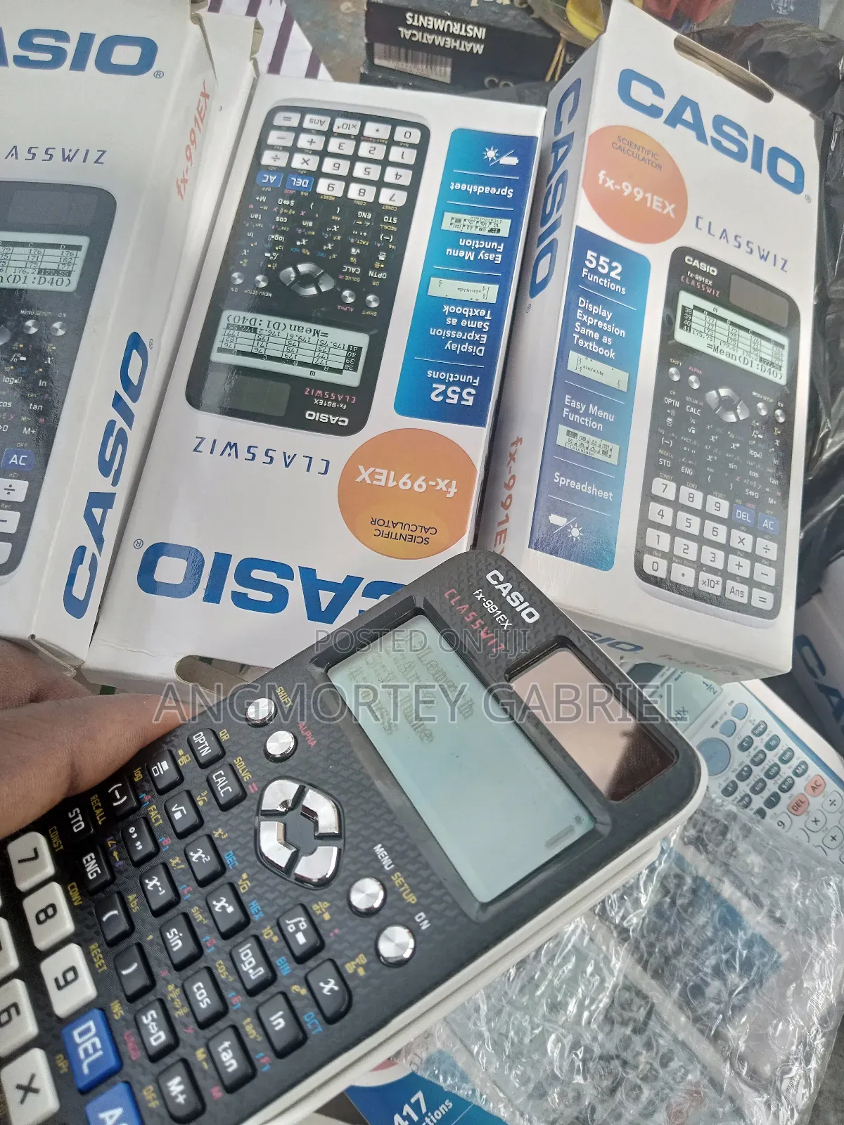 Casio Scientific Calculator 552 Function