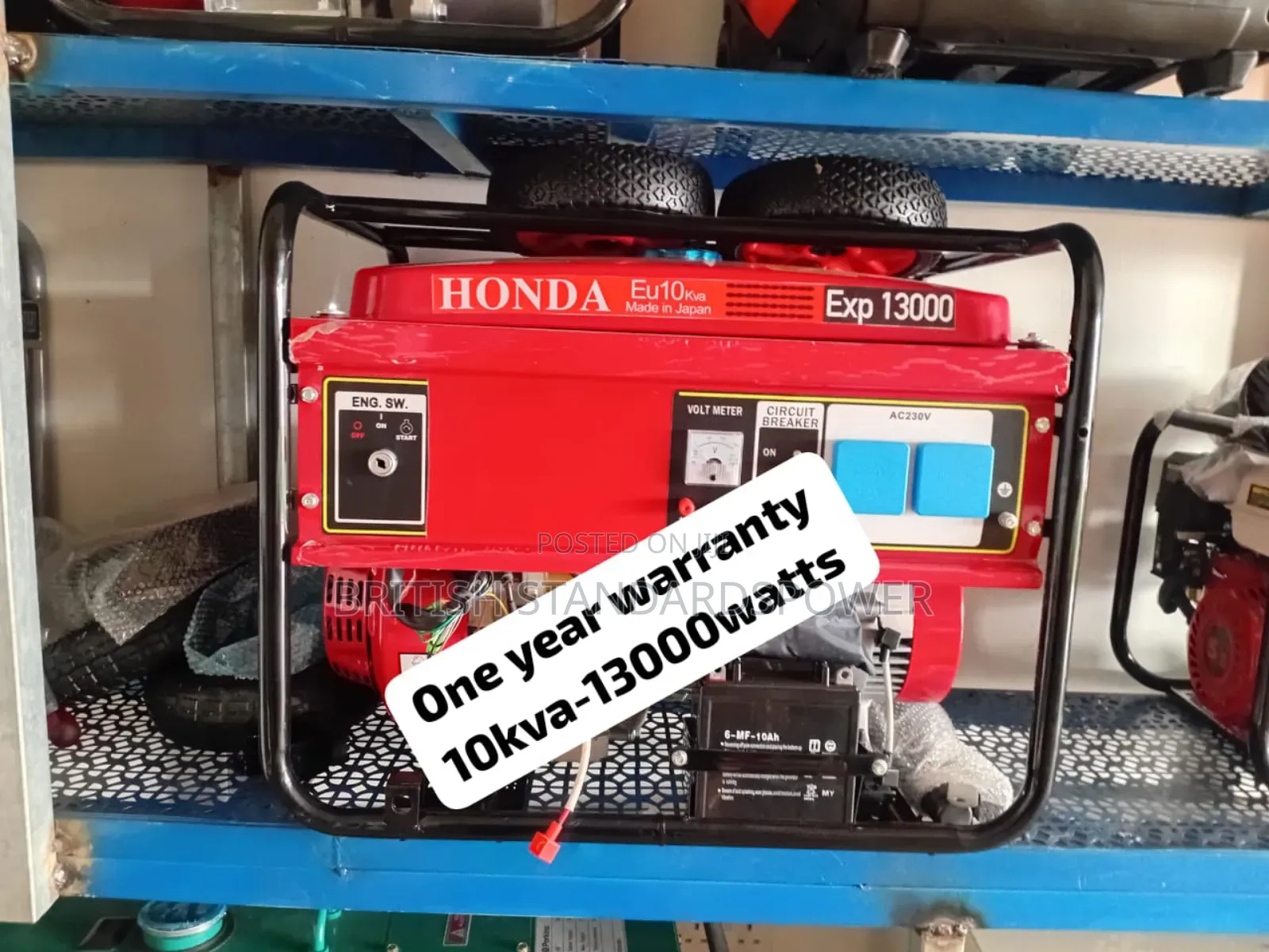 Stability 10kva Petrol Honda Generator