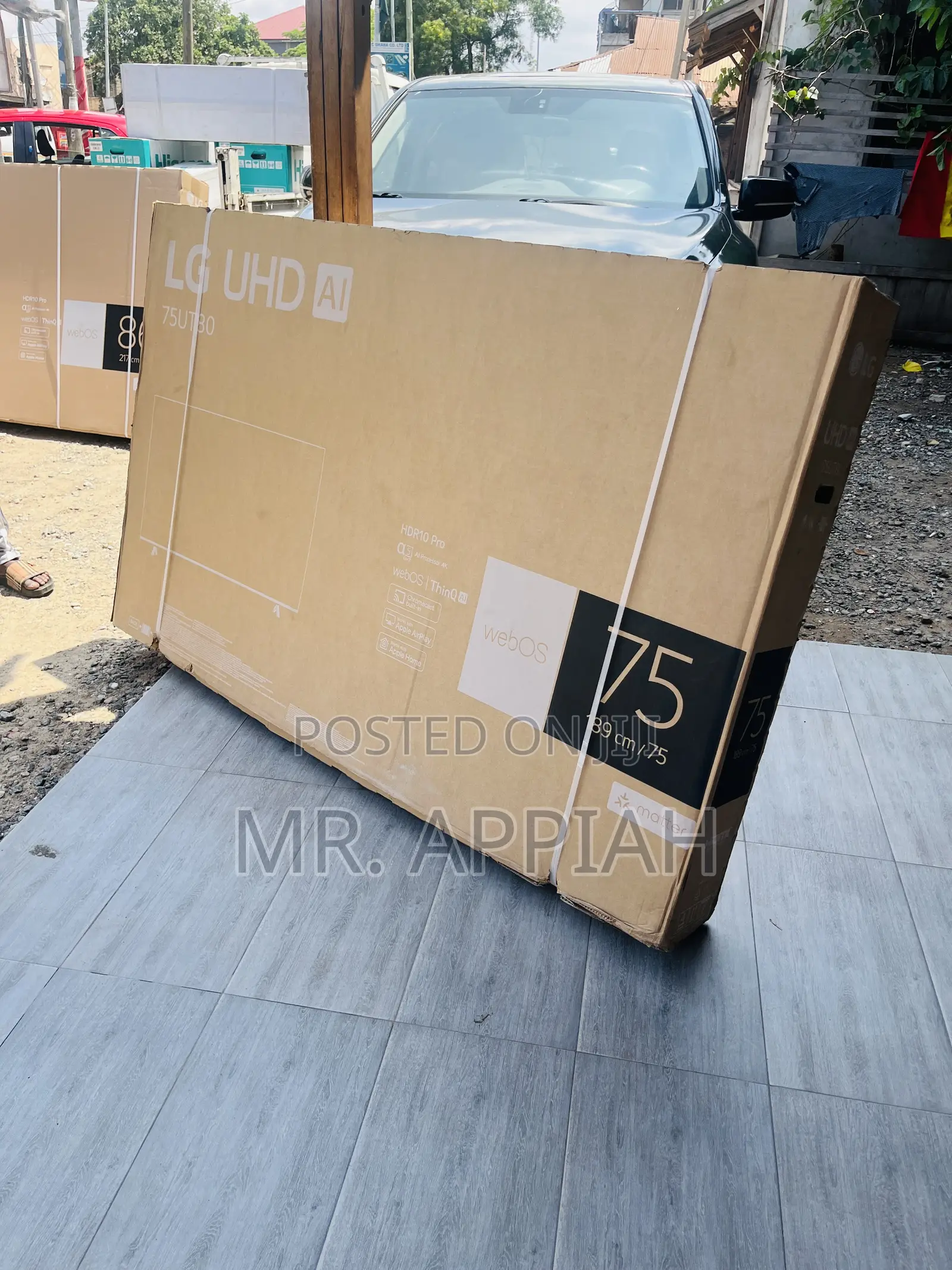 Sealed in Box Lg 75ut8000 75” Uhd Smart Tv(2025).