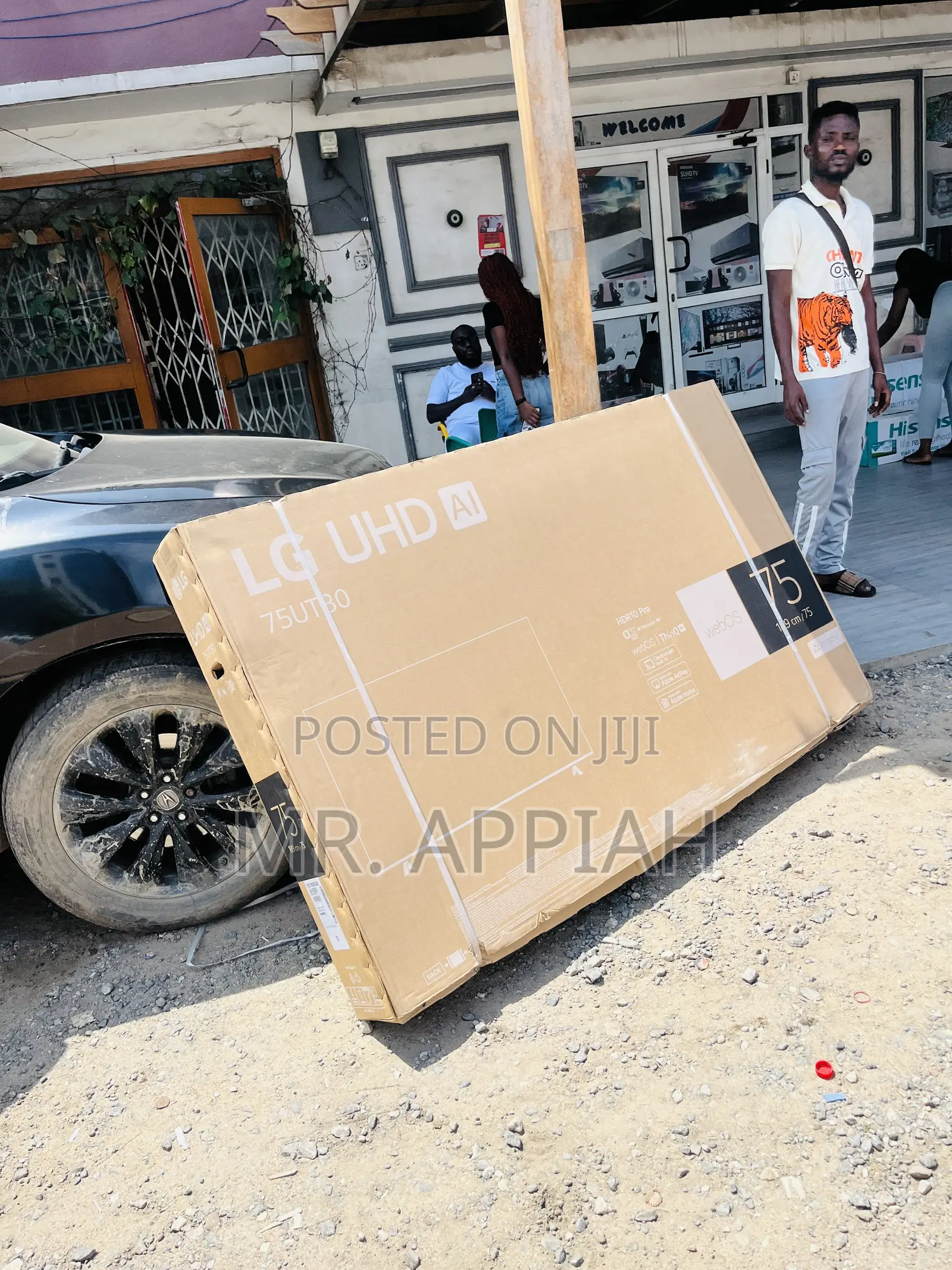 Fresh in Box Lg 75ut8000 75” Uhd Smart Screen Tv.