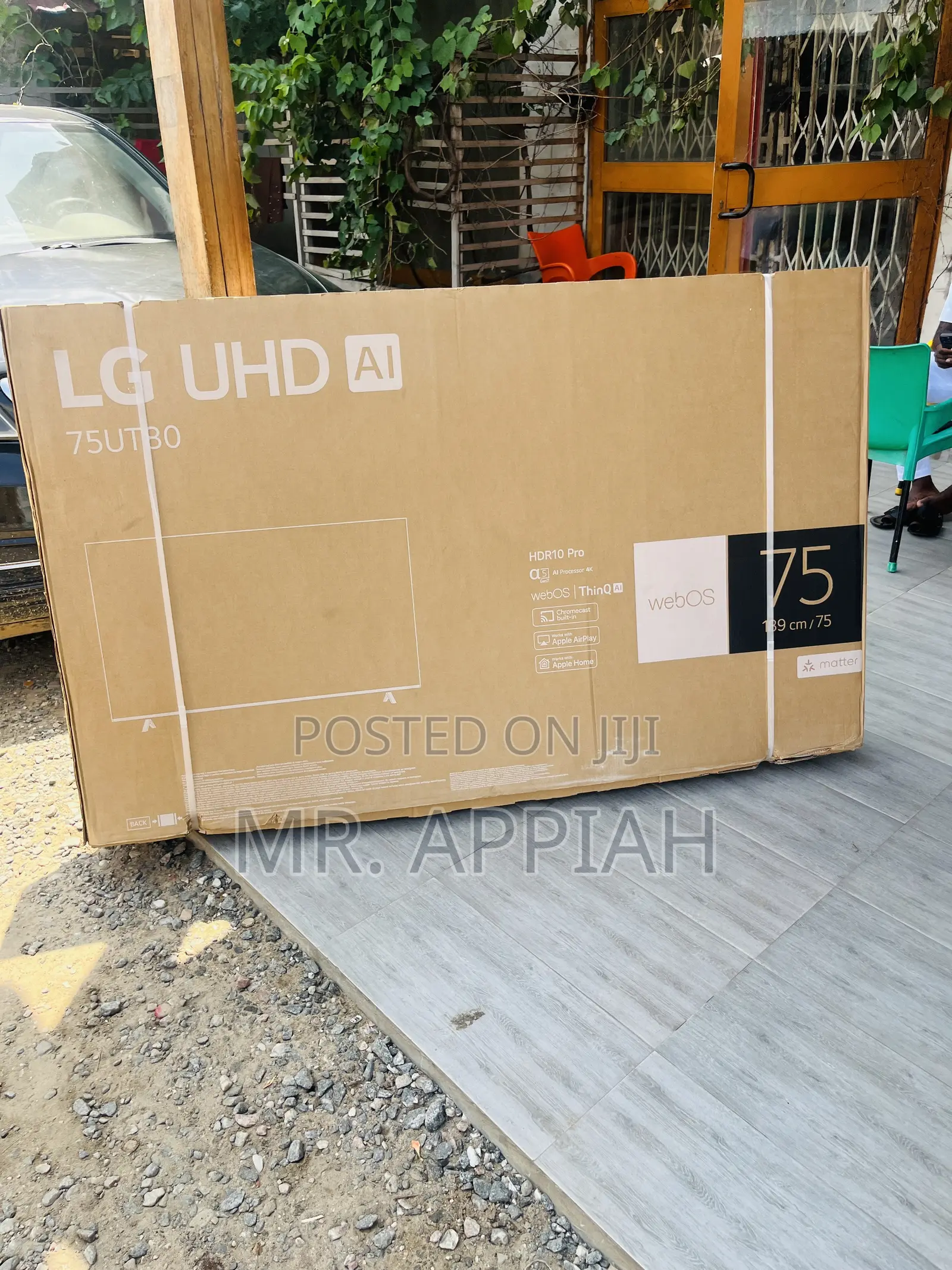 Fresh in Box Lg 75ut8000 75” Uhd Smart Screen Tv.