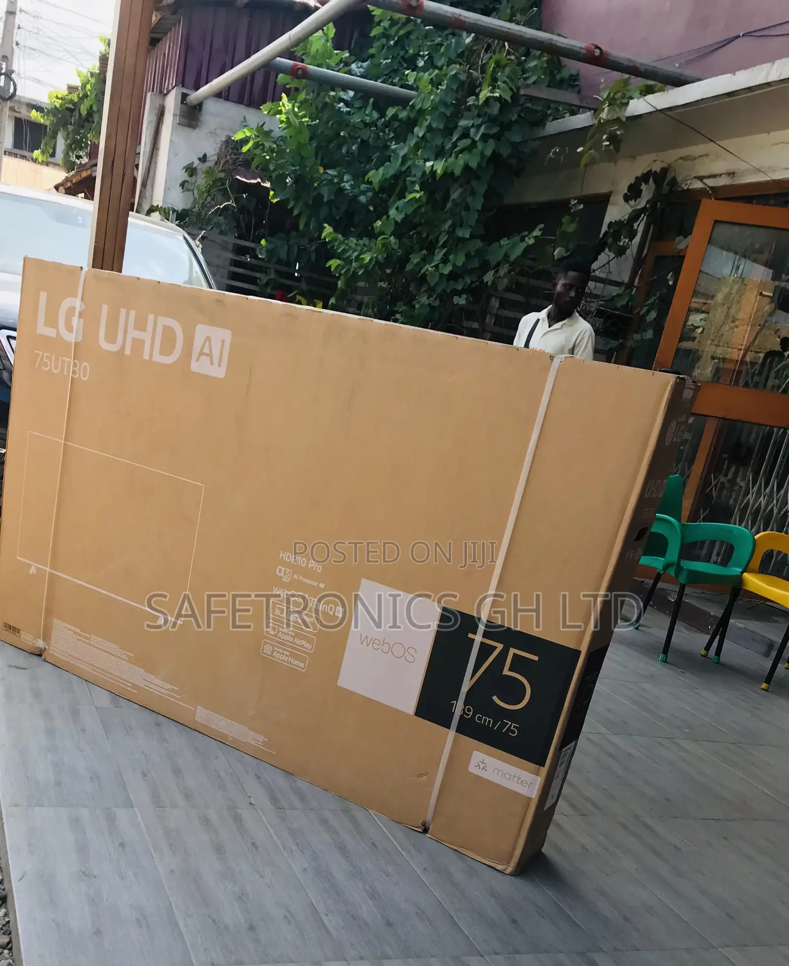 75 Inch Crystal Android Led Smart Lag Ut8000 2024/25 Tv