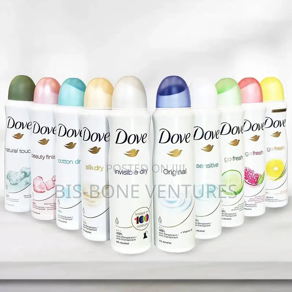 Dove Deodorant Spray 48hrs 72hrs
