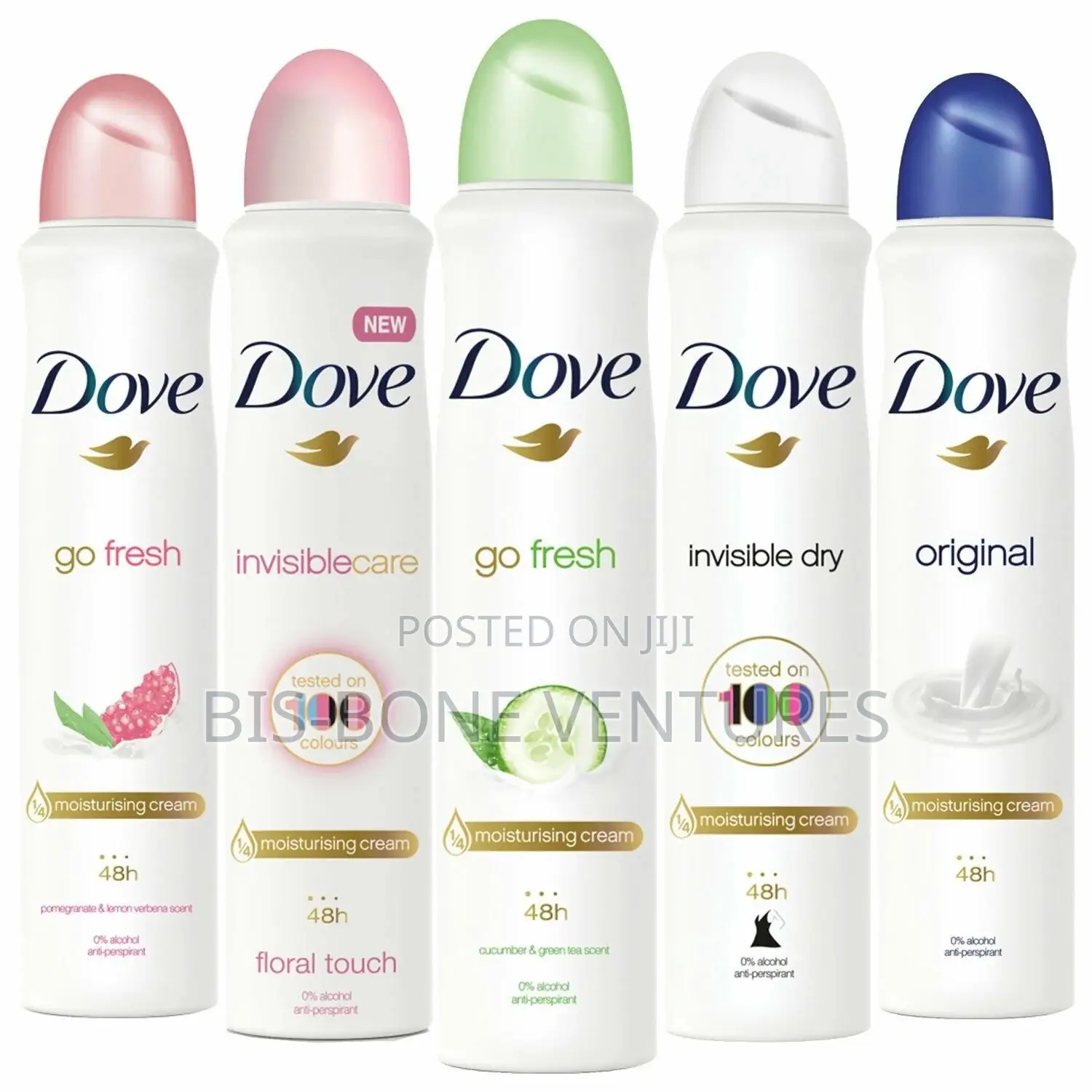 Dove Deodorant Spray 48hrs 72hrs