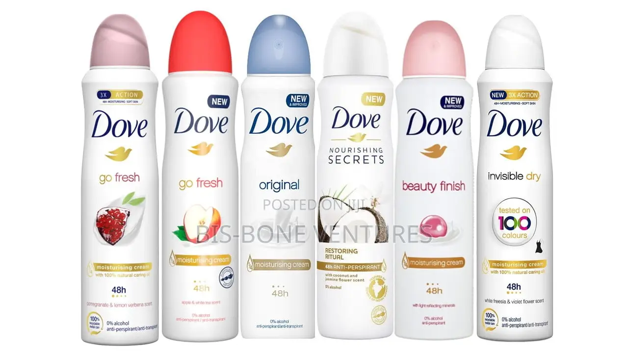 Dove Deodorant Spray 48hrs 72hrs