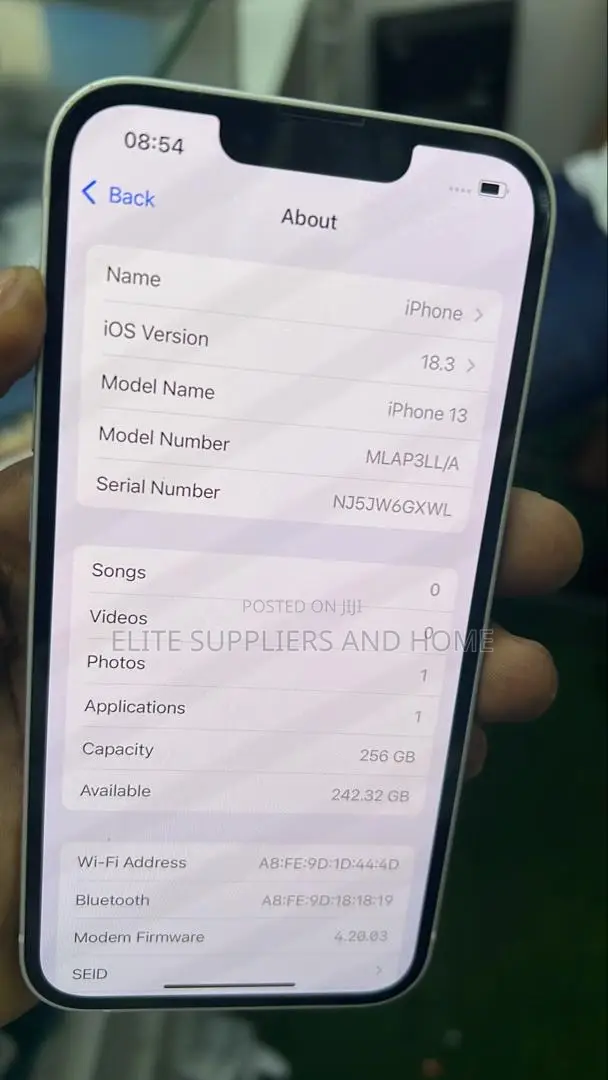 Apple iPhone 13 256 GB White