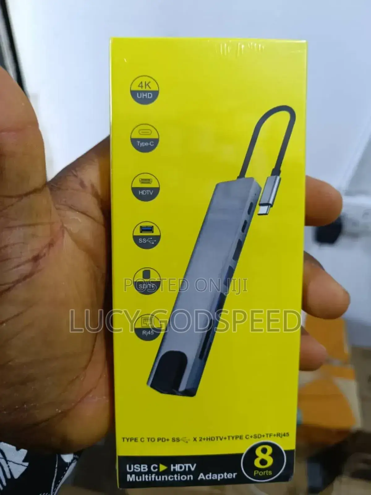 Usb Type C to Hdmi 8 in 1 Adapter