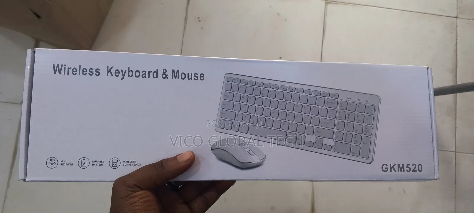Gkm520 Wireless Keyboard and Mouse