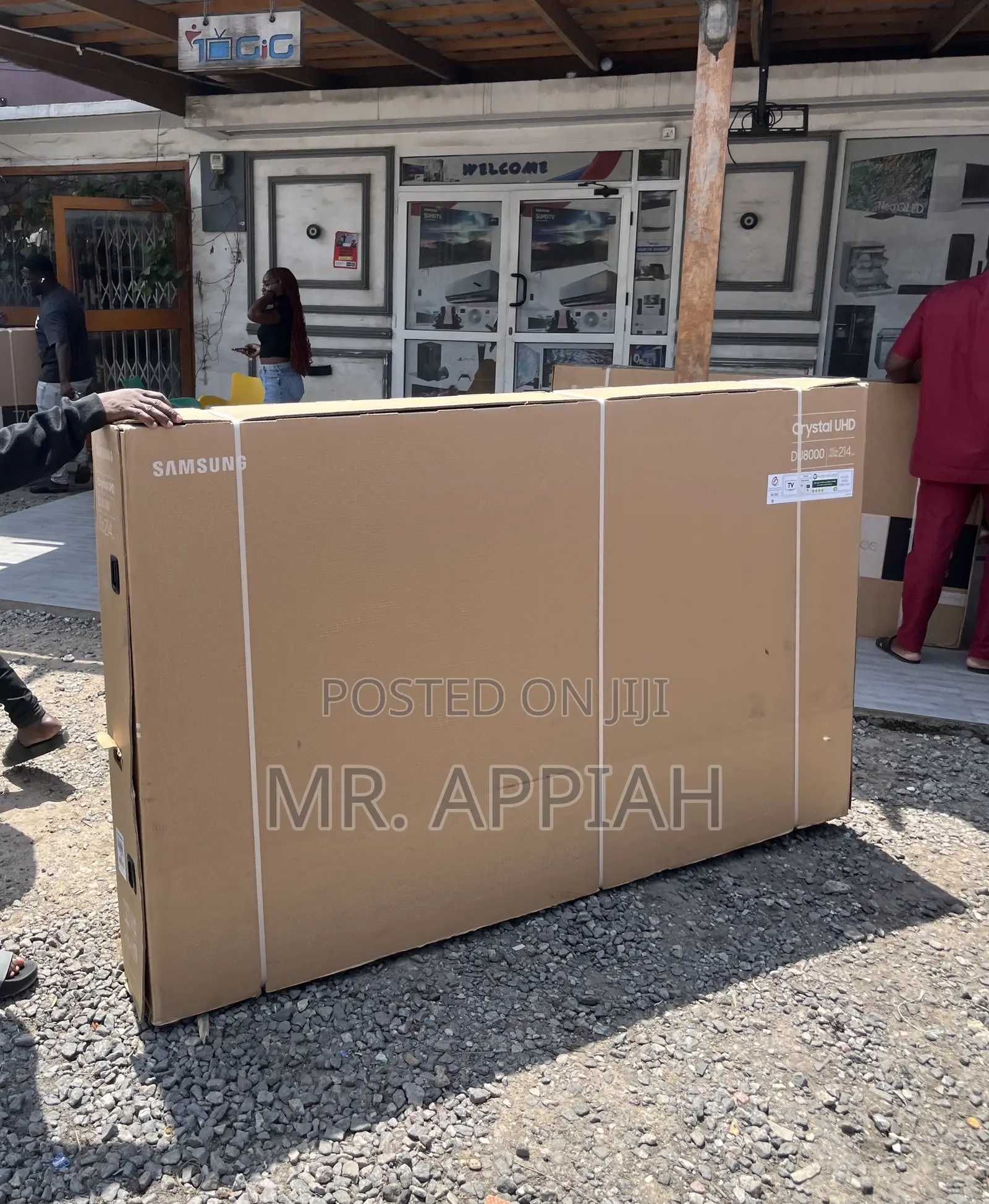 Original Samsung 85du7000 85” Crystal Uhd Smart Tv(2025)