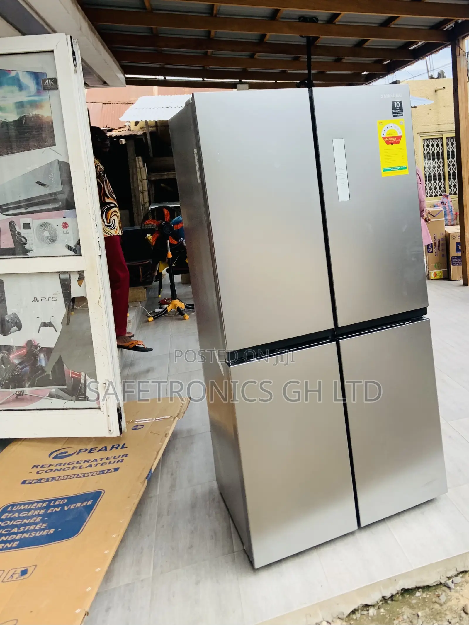 Super Best Sidebyside Samsung 4 Doors Grey Fridge