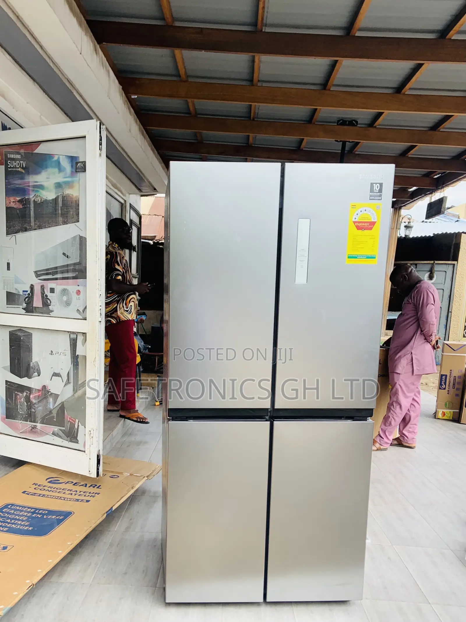 Correct Samsung 4 Doors Sidebyside Grey Fast Ac