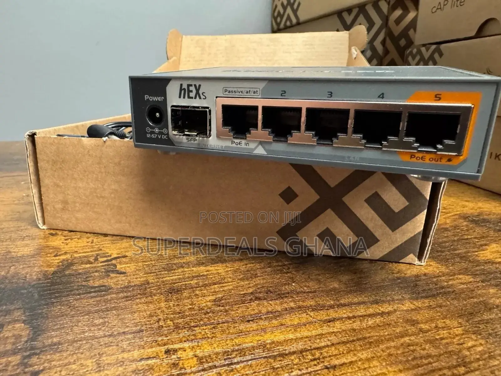 Mikrotik Hex S 5 Ports Gigabit Ethernet Router Rb760igs