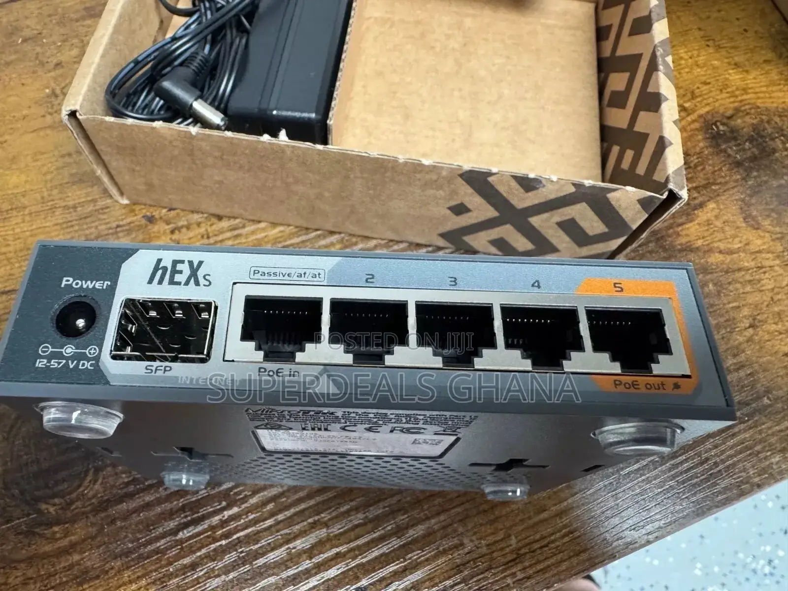 Mikrotik Hex S 5 Ports Gigabit Ethernet Router Rb760igs