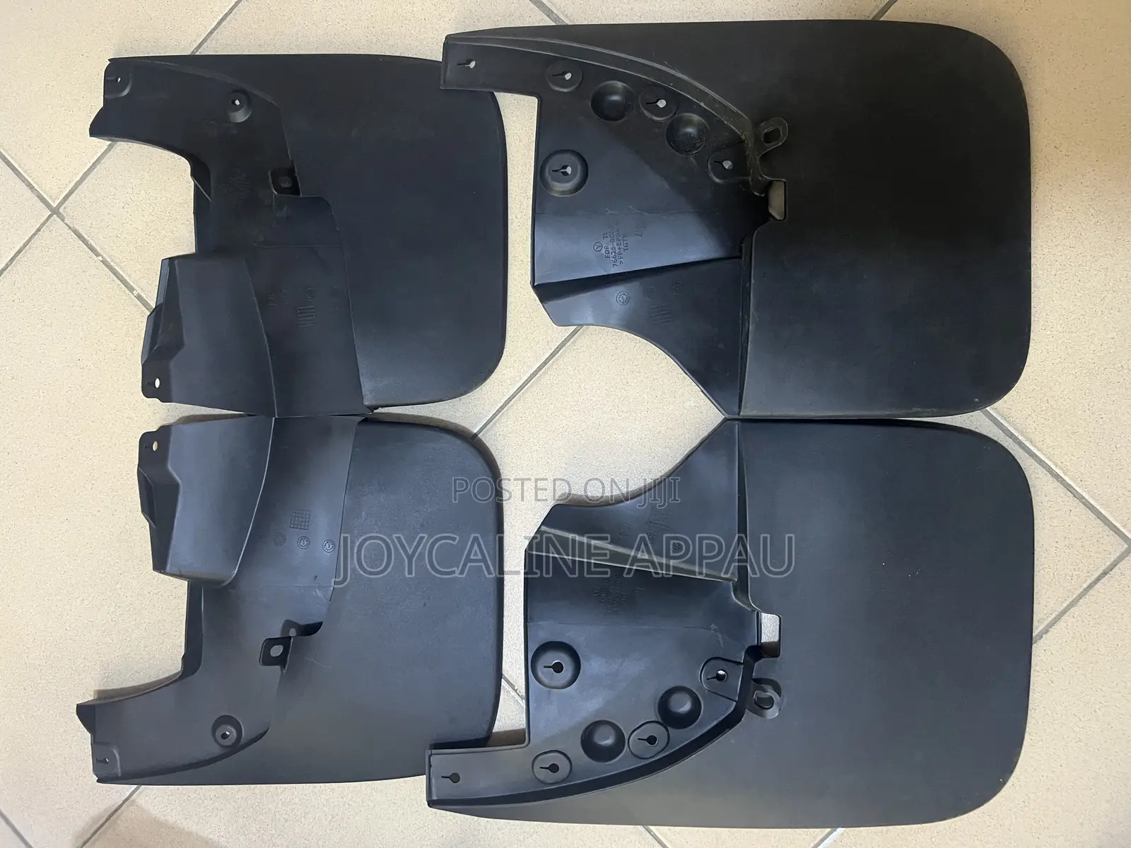 Tundra Mud Flap Fender Back Rubber (4pcs Set)2009 to 2025