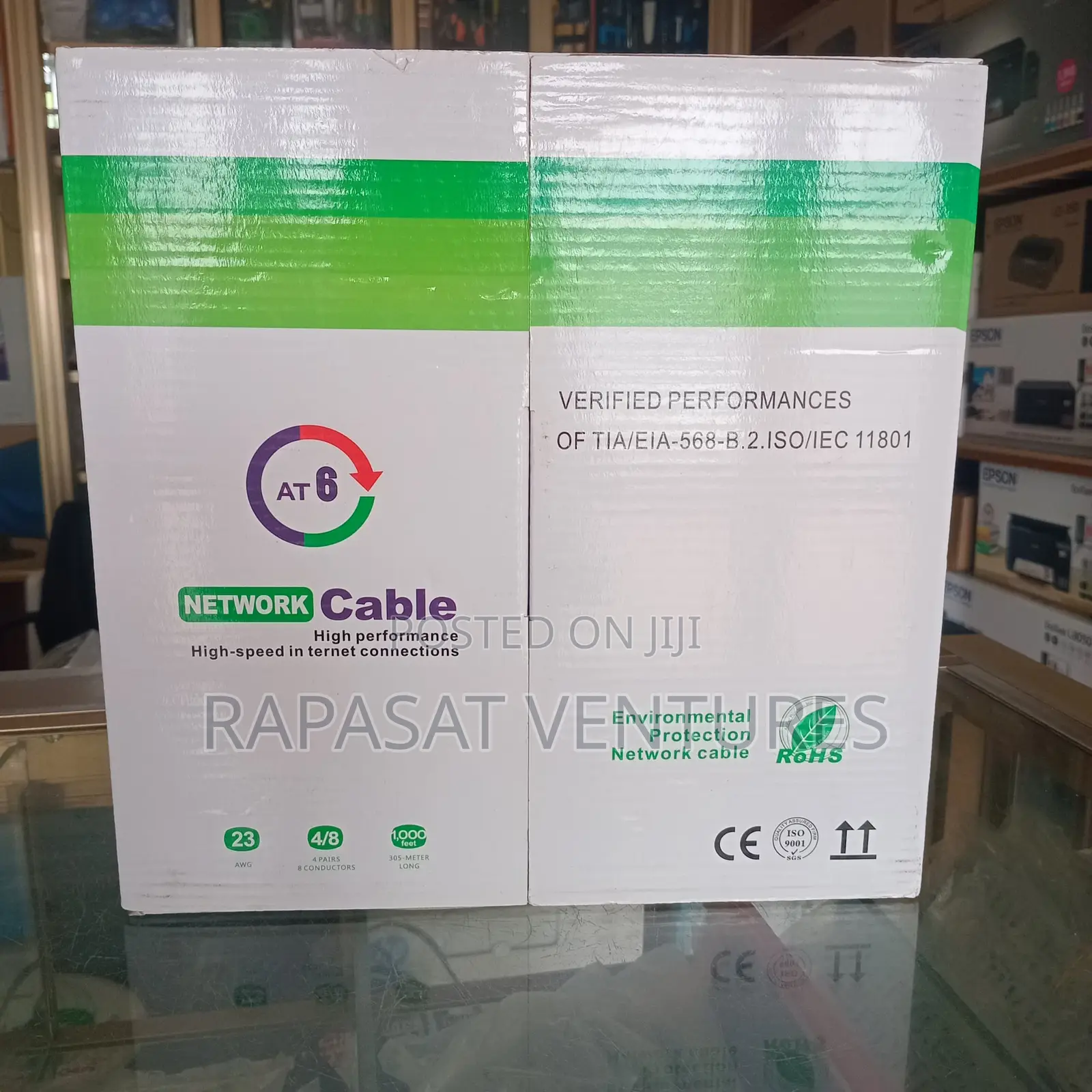 Kico 23awg Cat 6 Network Cable 100 Meters