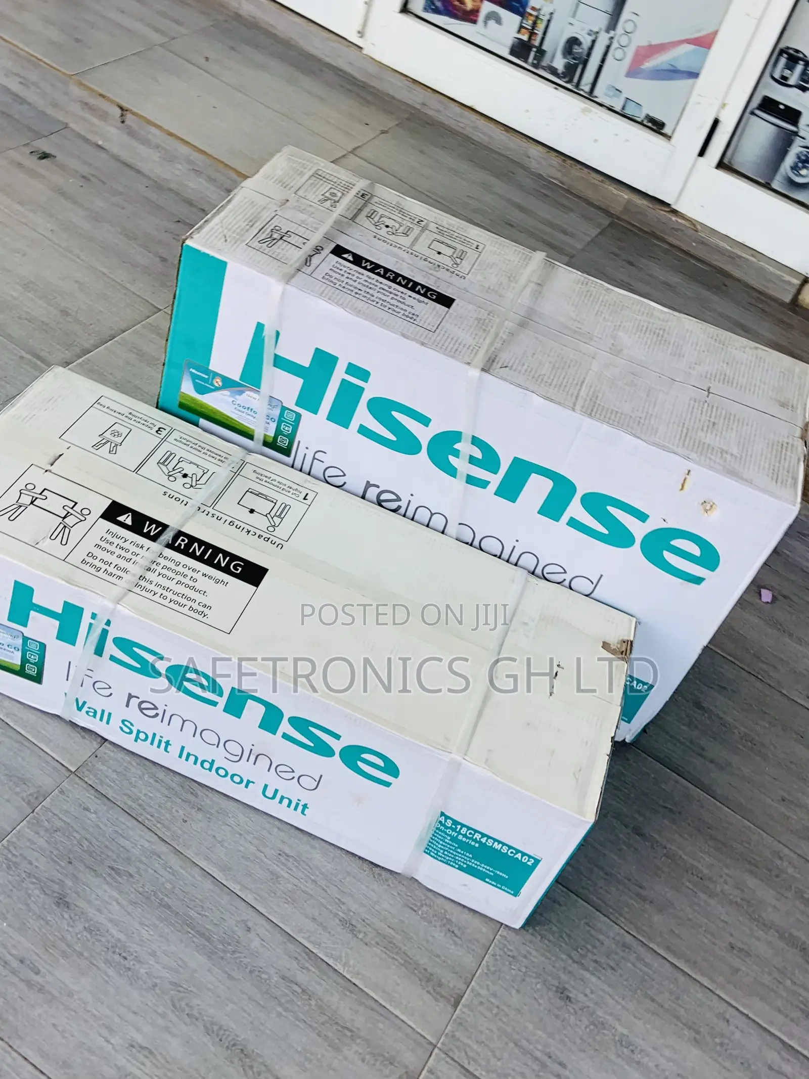 Secure New Hisense 2.0 Horsepower Split White Ac