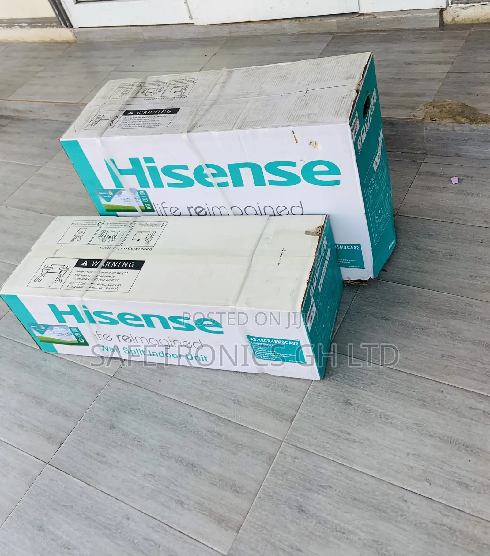 Kindly Choose 2.5 Horsepower Split White Hisense Ac