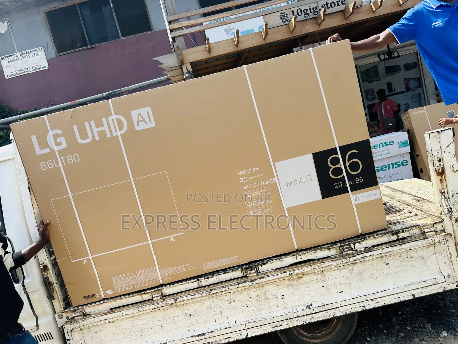 Very Affordable Price Uhd Smart 86”Ut800 Lg 2025