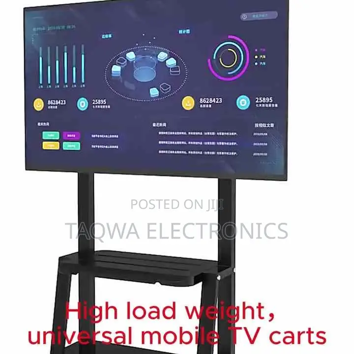 Perfect Mobile Tv Bracket/32-75 on Wheels