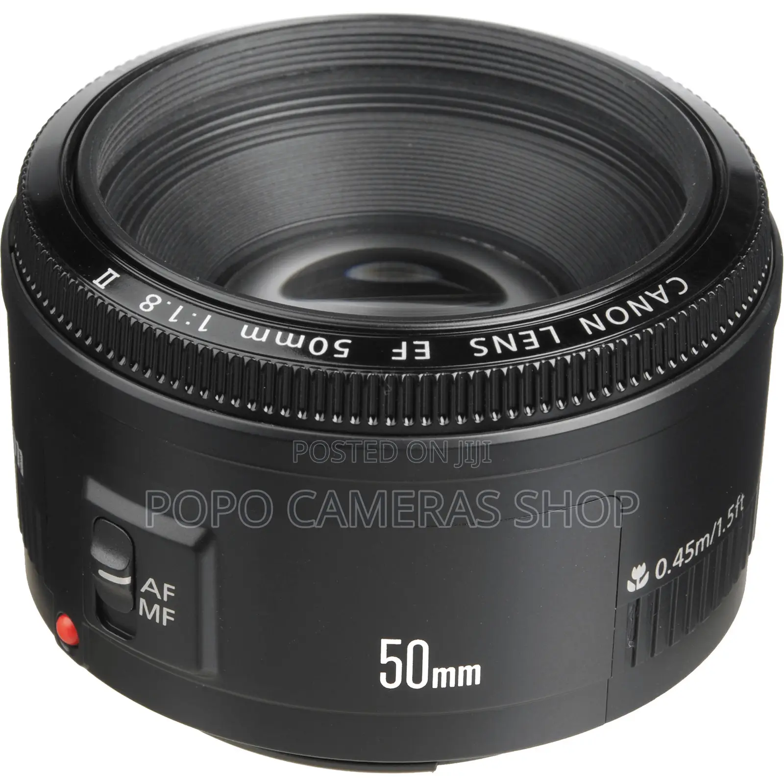Canon Ef 50mm F1.8 Ii With Free Bag