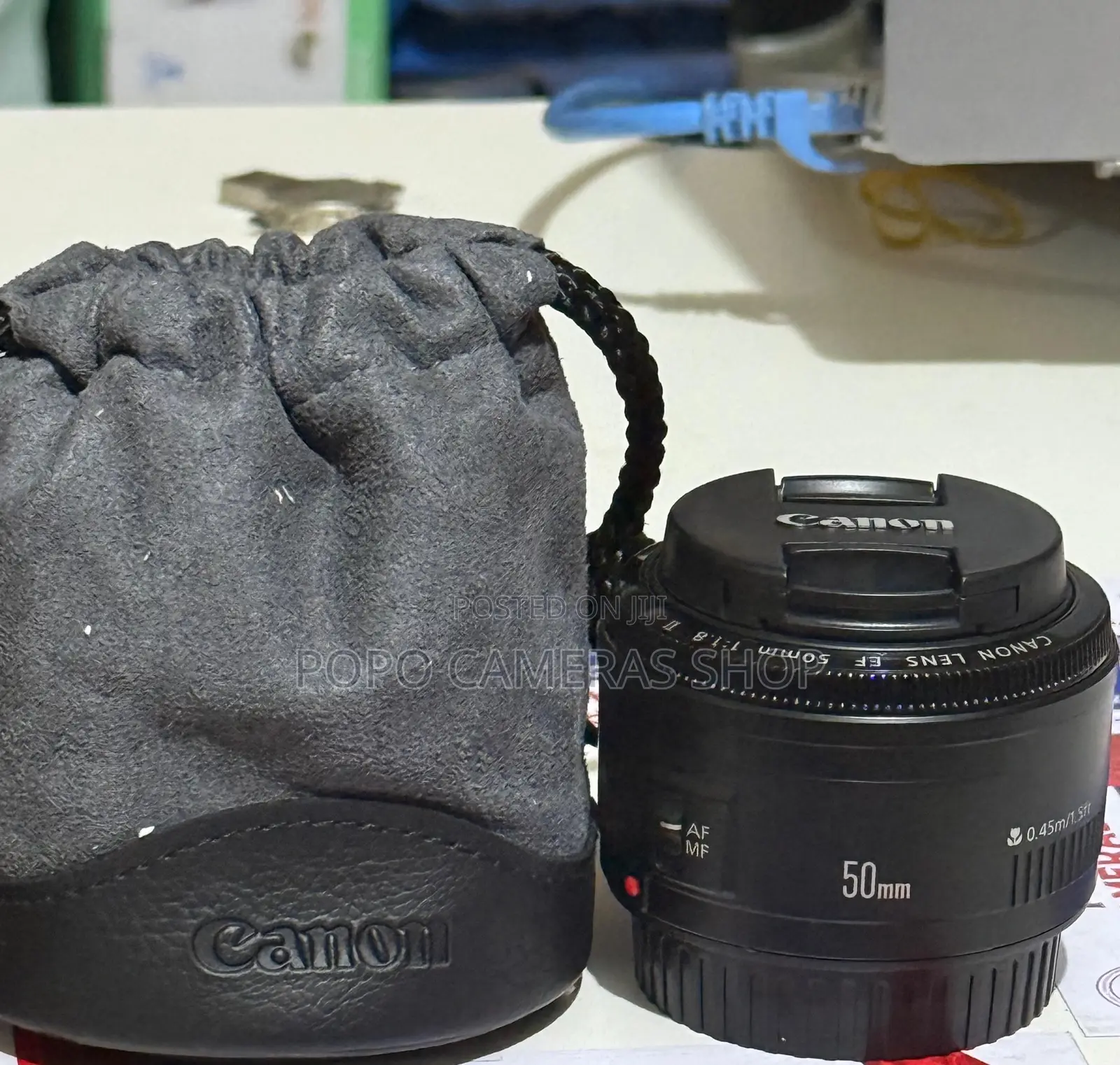 Canon Ef 50mm F1.8 Ii With Free Bag