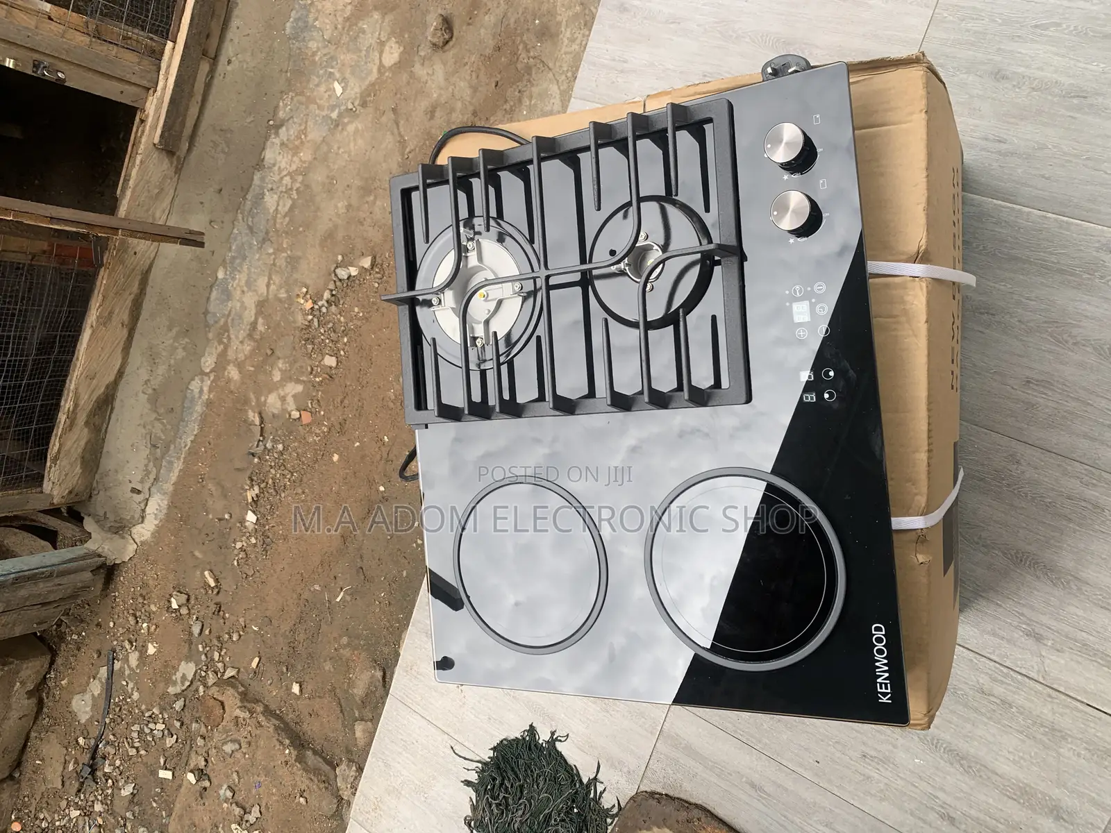 Kenwood 2 Electric 2 Gas Burner