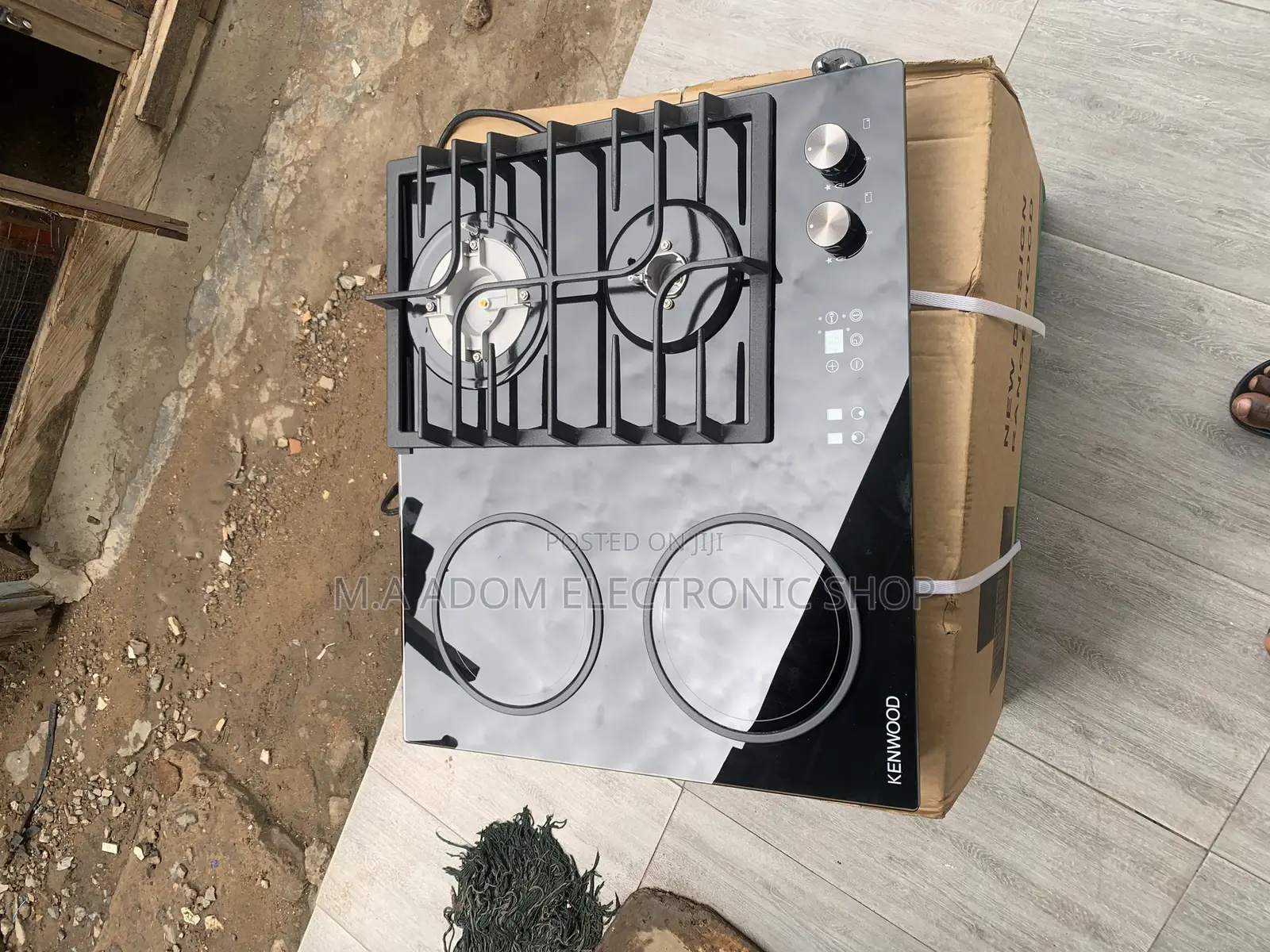 Kenwood 2 Electric 2 Gas Burner