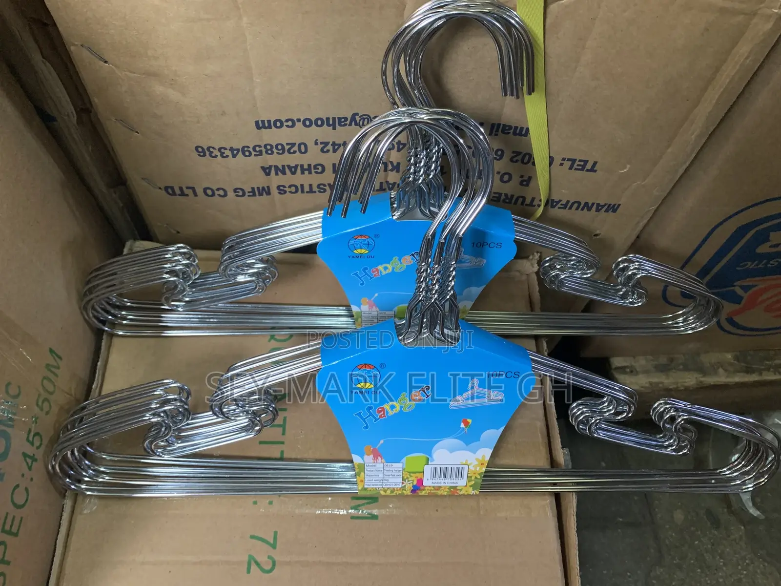 Metal Hanger Set (3packs / 30pcs )